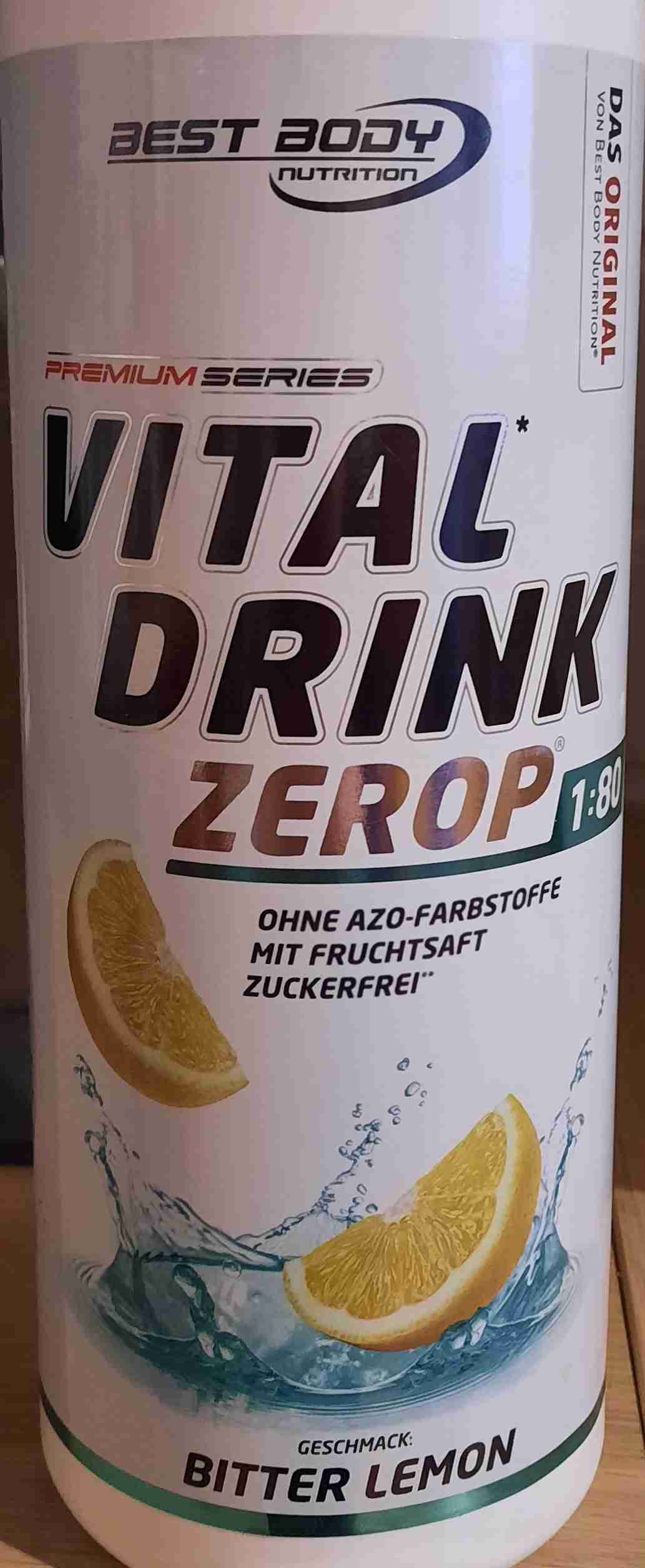 Vitaldrink Zerop Bitter Lemon