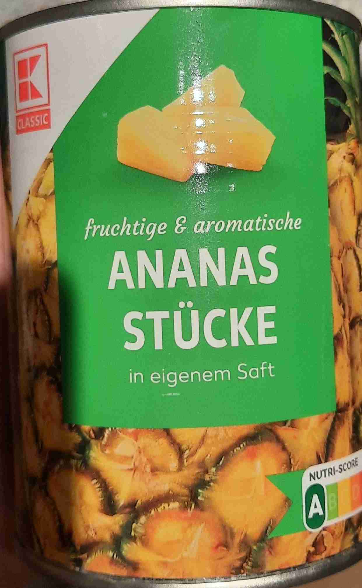 Ananas in eigenem Saft