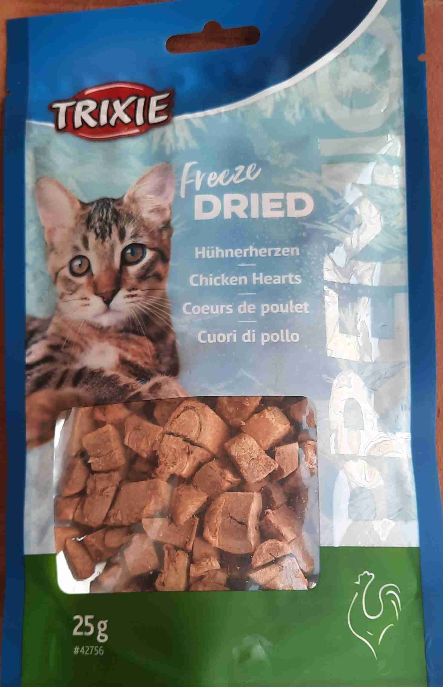 Freeze Dried Hühnerherzen