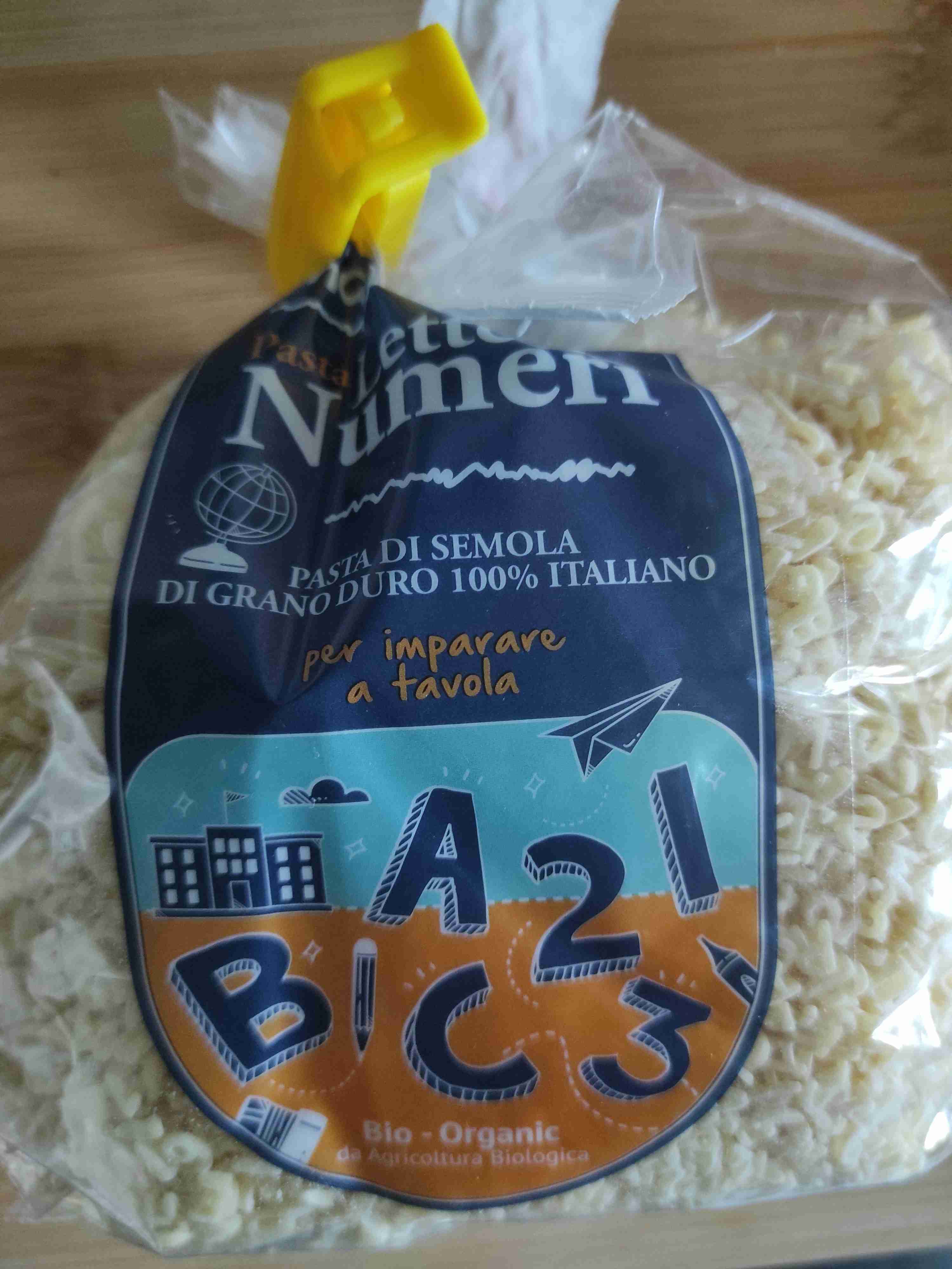Pasta lettere numeri