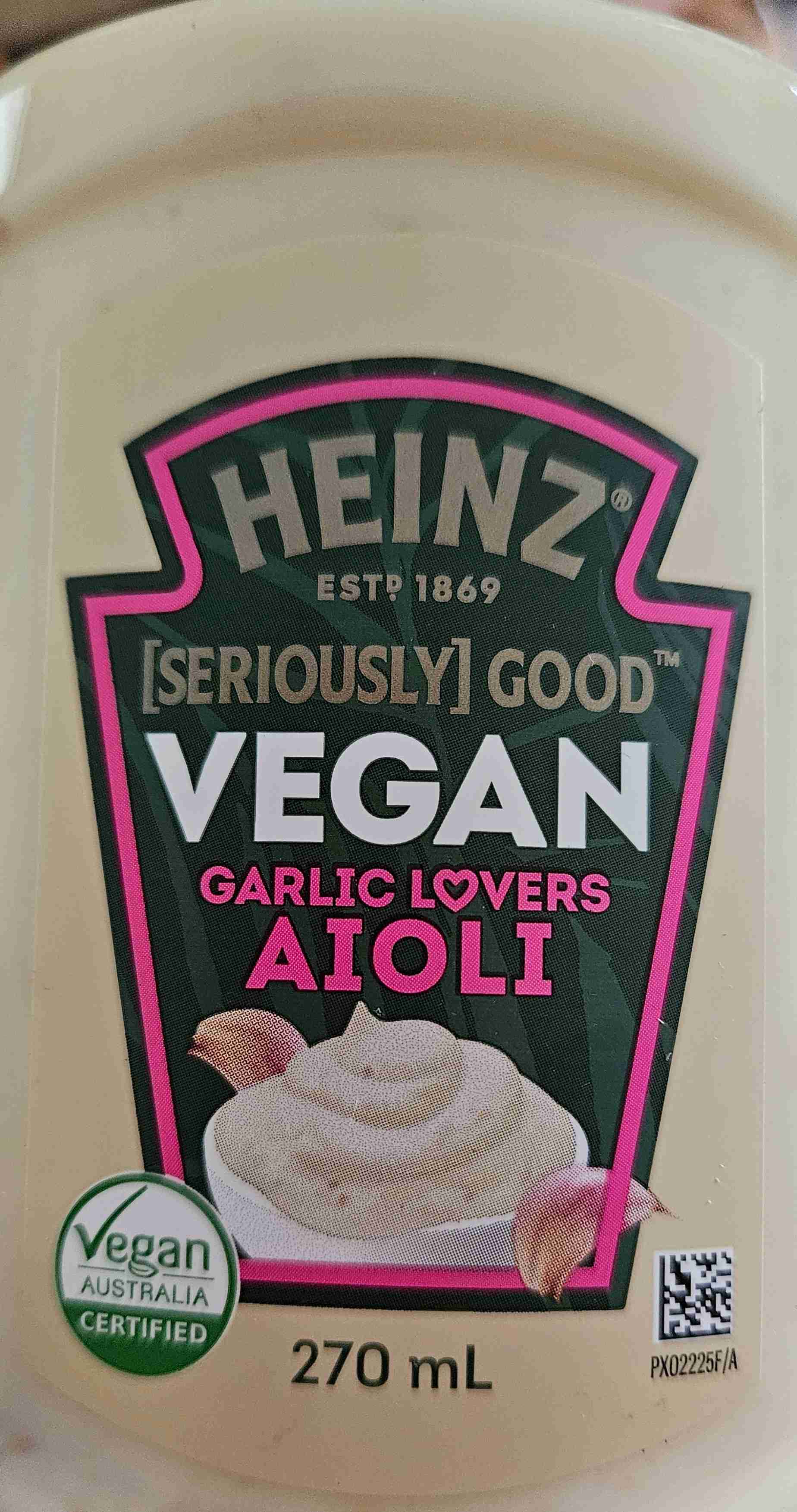 Vegan Garlic Lovers Aioli