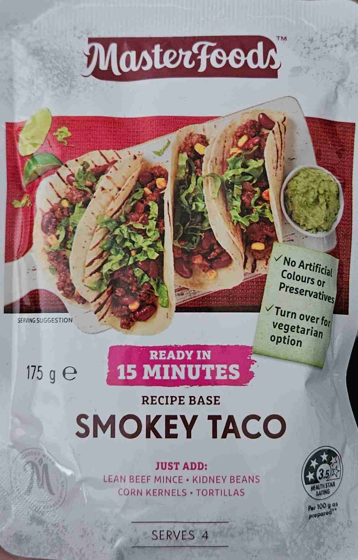 Recipe Base Smokey Taco