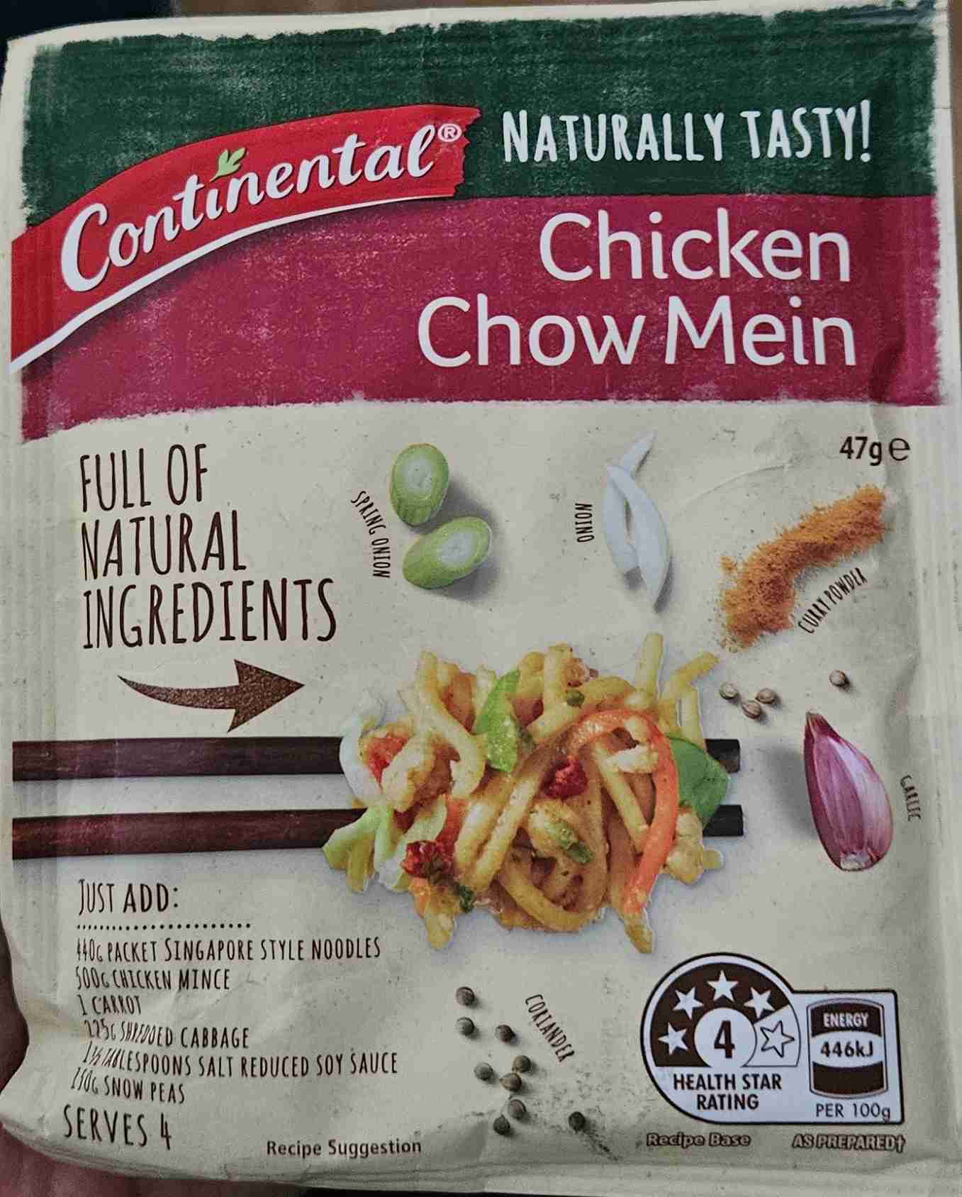 Chicken Choe Mein
