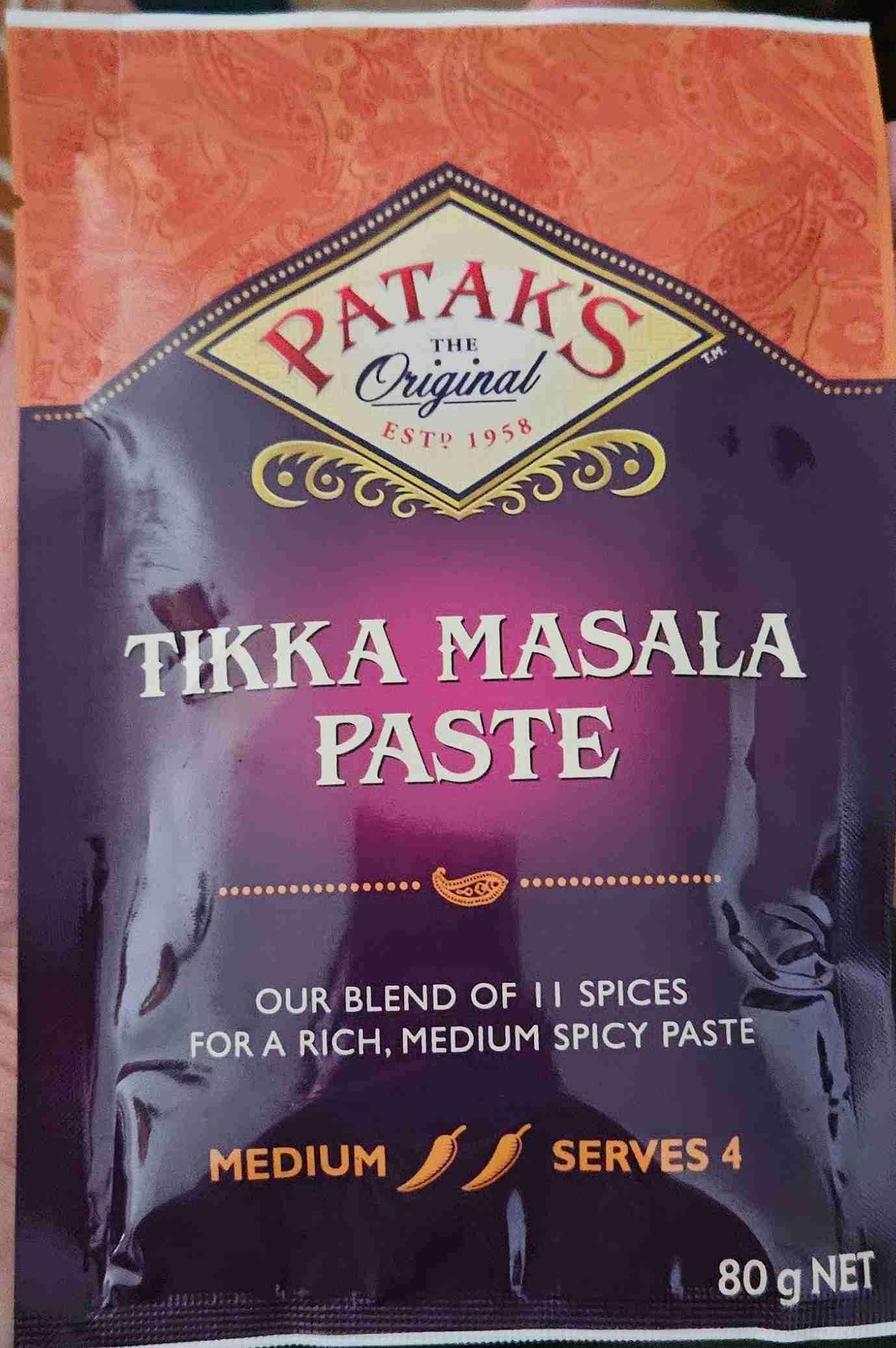 Tikka Masala Paste