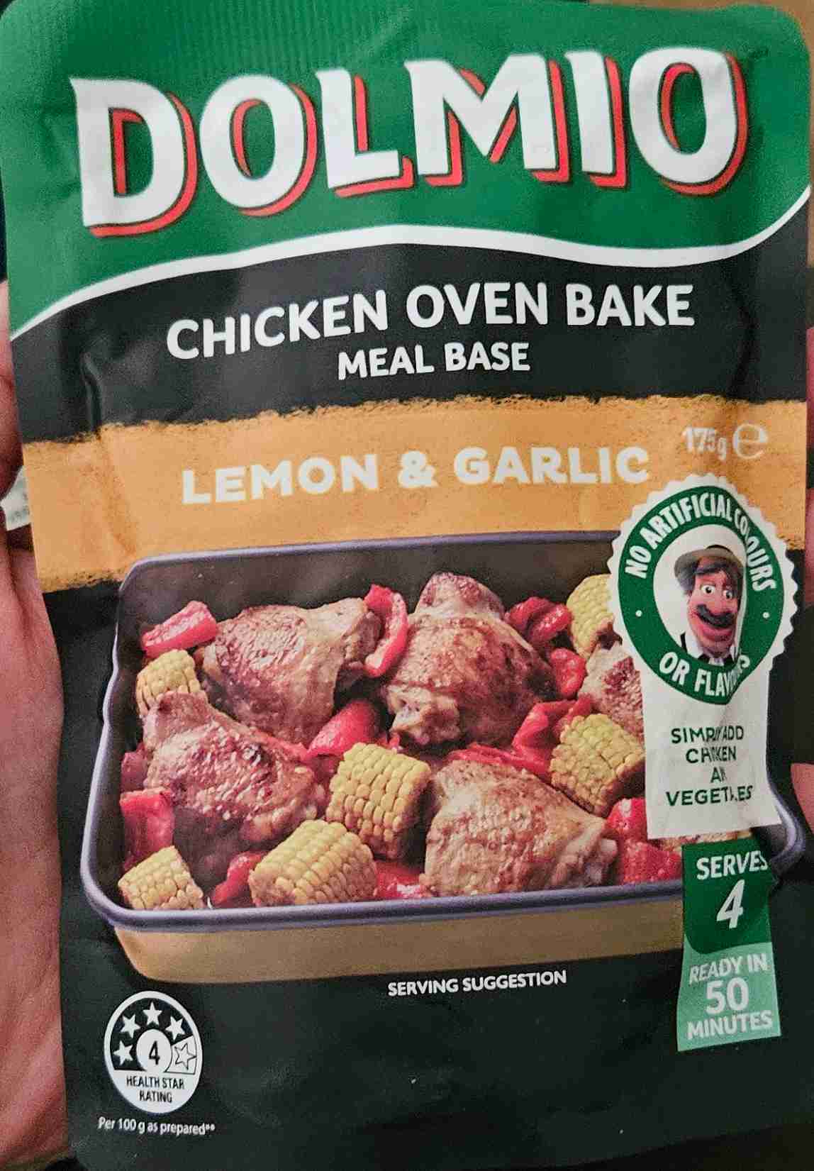 Chicken Oven Bake Meal Base Lemon & Garlic
