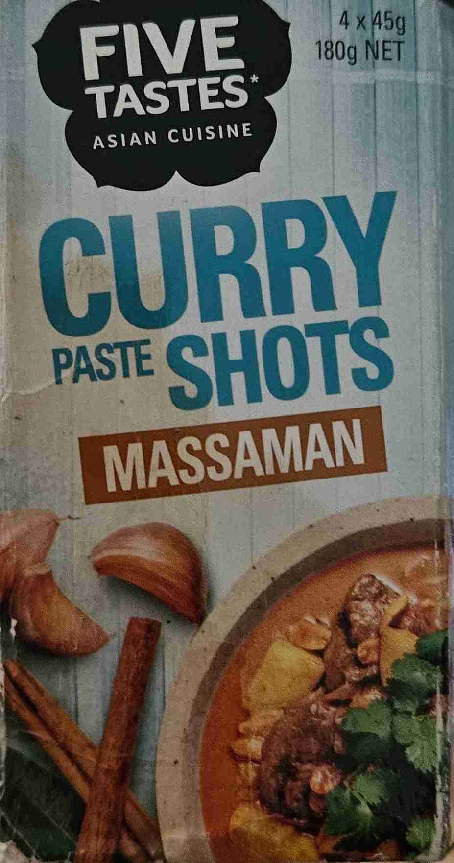 Curry Paste Shots Massaman