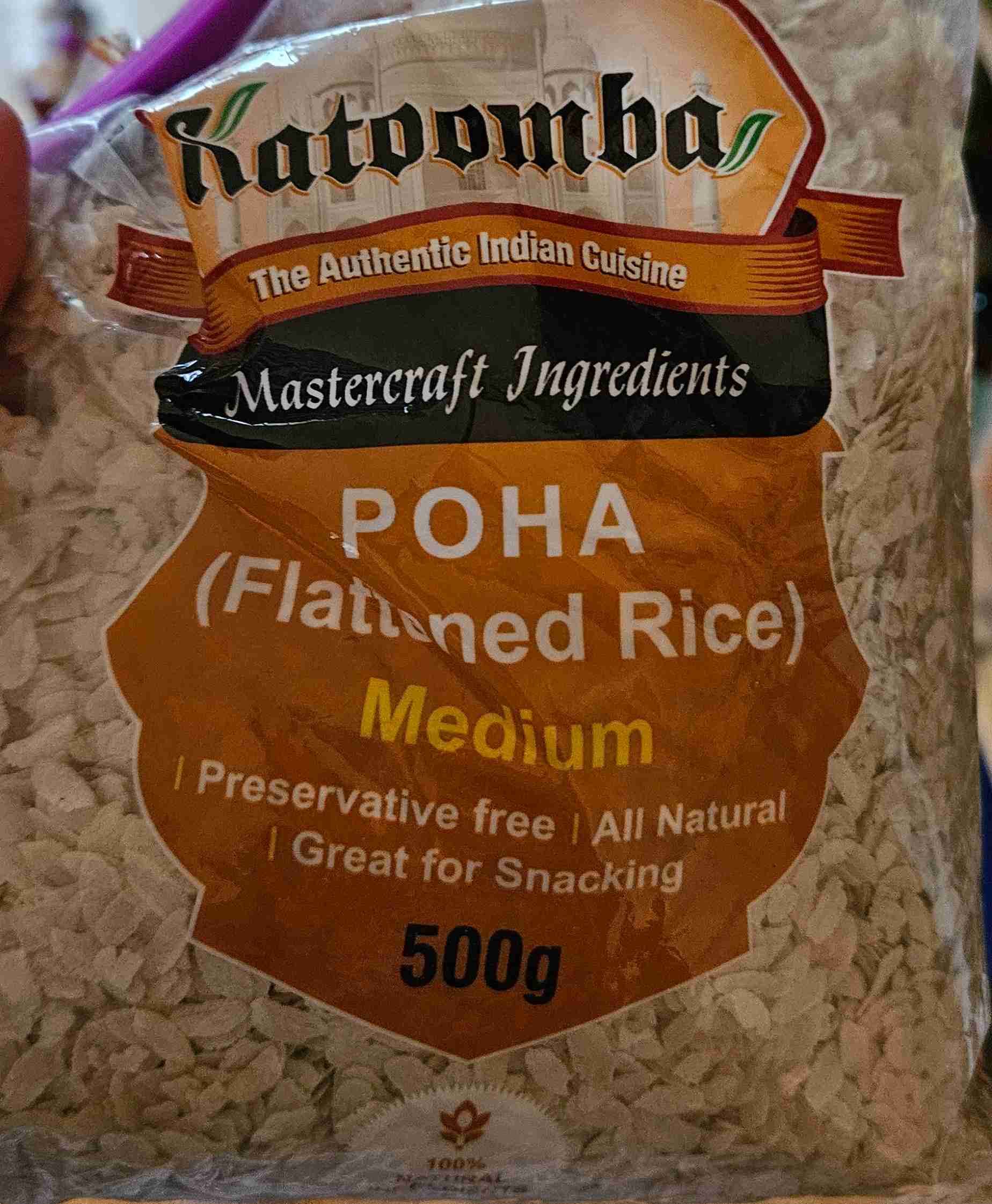 Poha (Flattened Rice