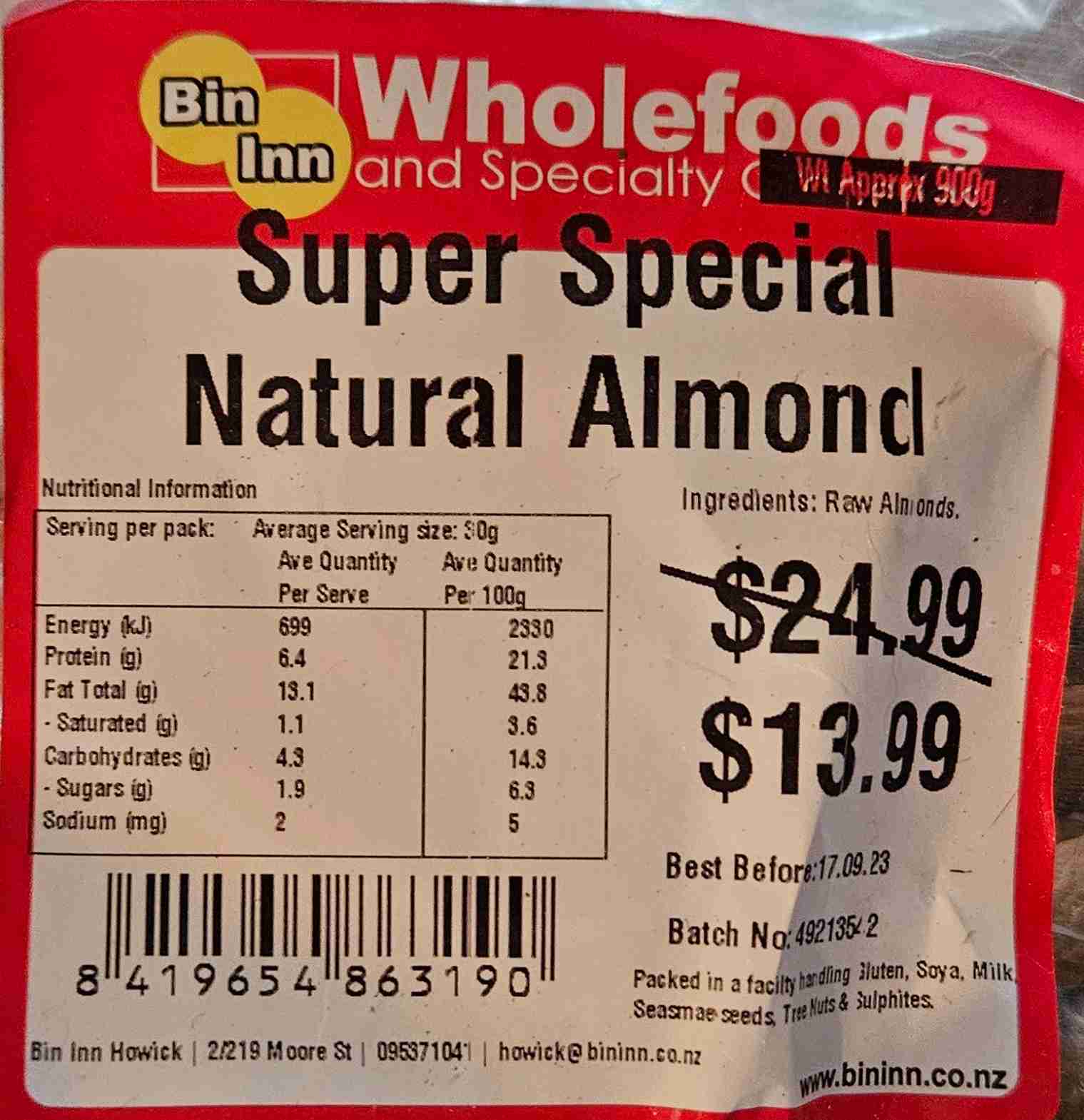Super Special Natural Almond