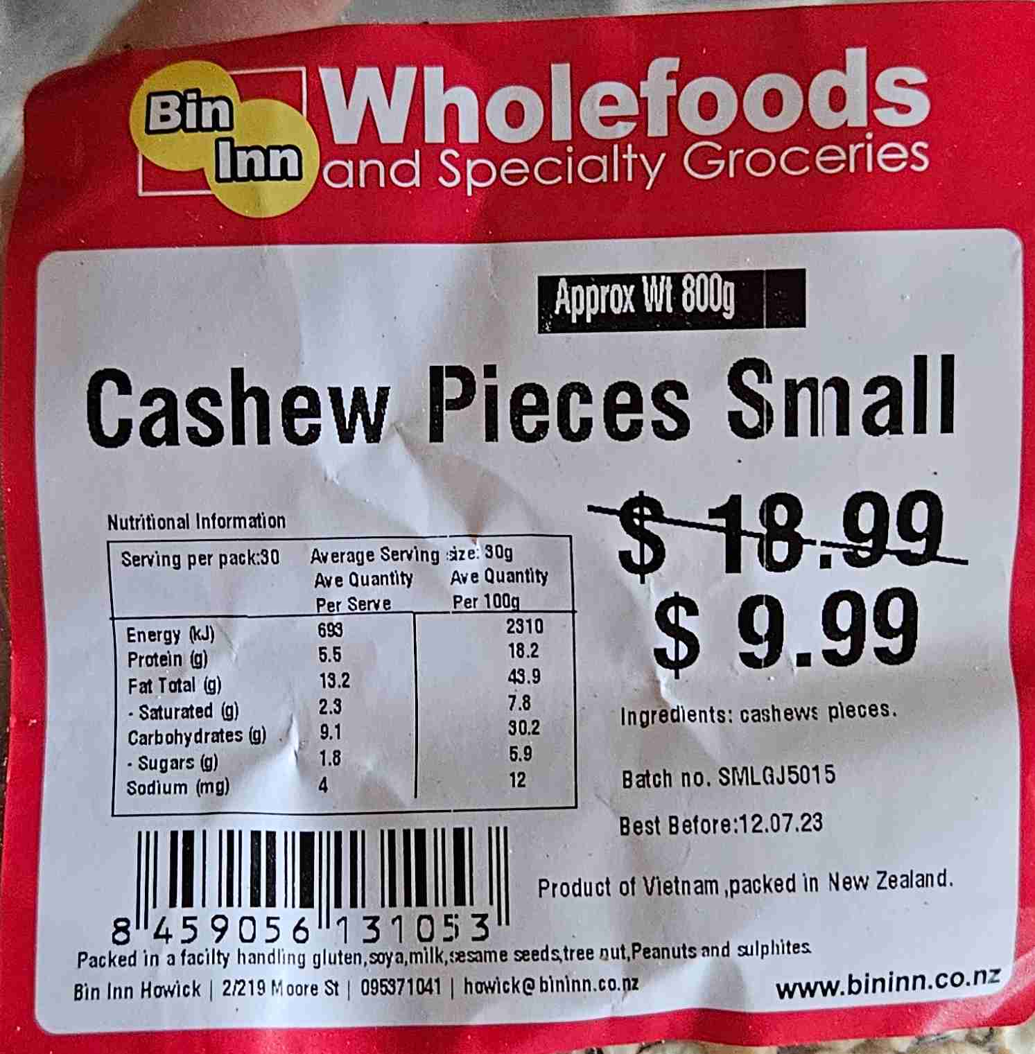 Cashew Pieces Small