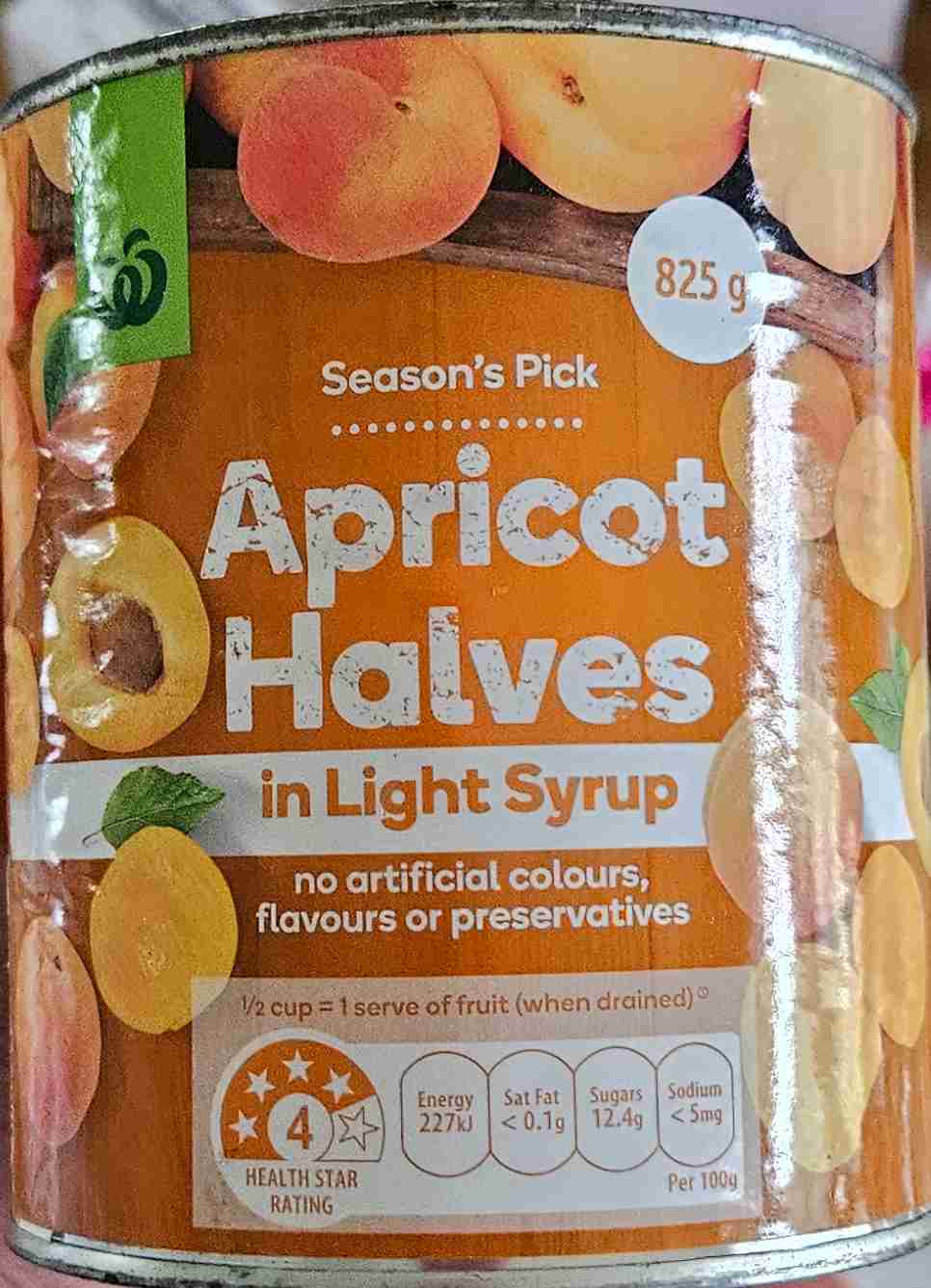 Apricot Halves in light Syrup