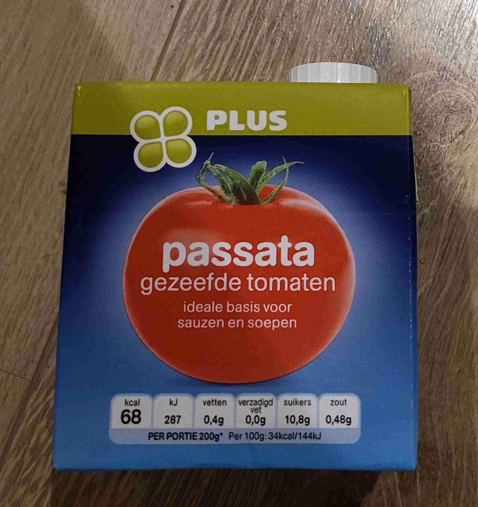 Passata gezeefde tomaten