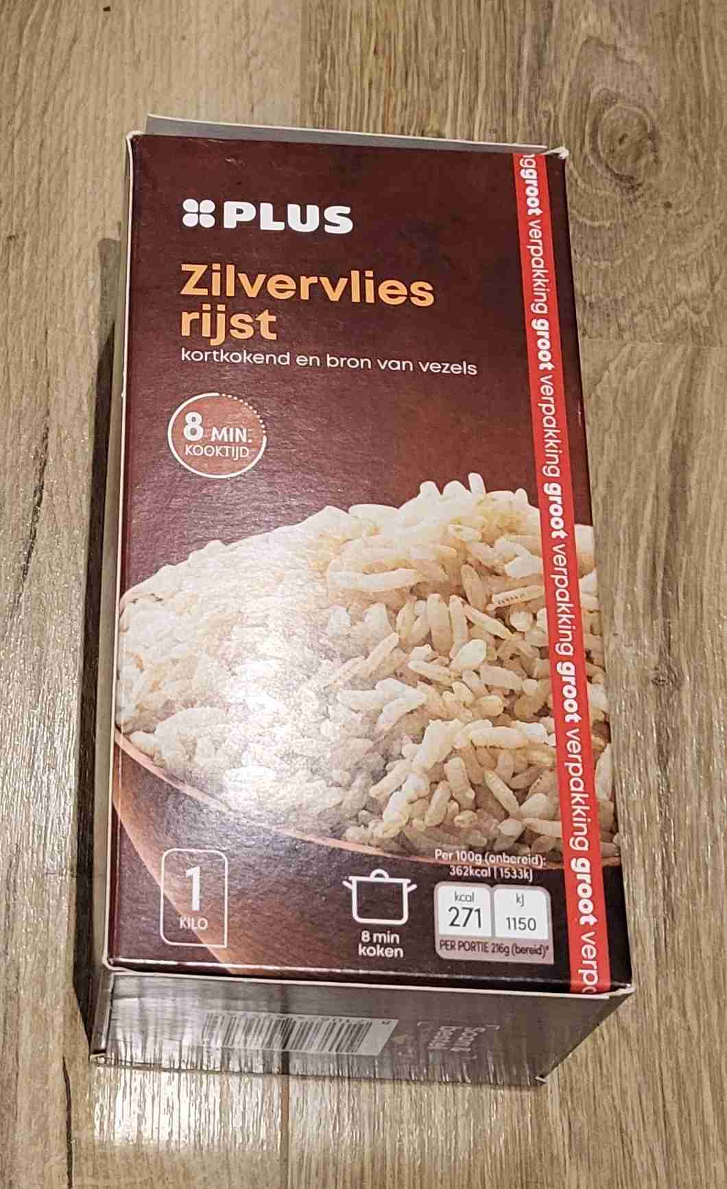 Zilvervlies rijst