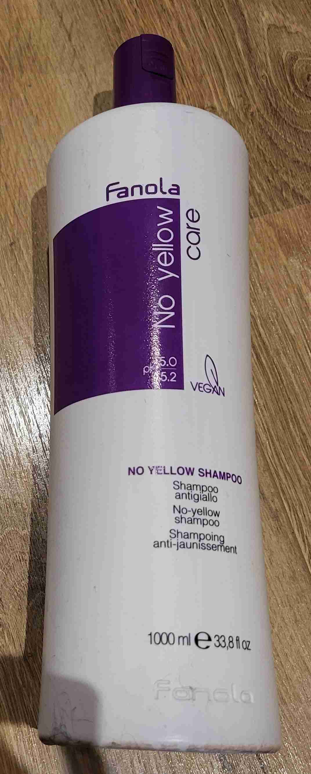Shampoo now yellow zilvershampoo
