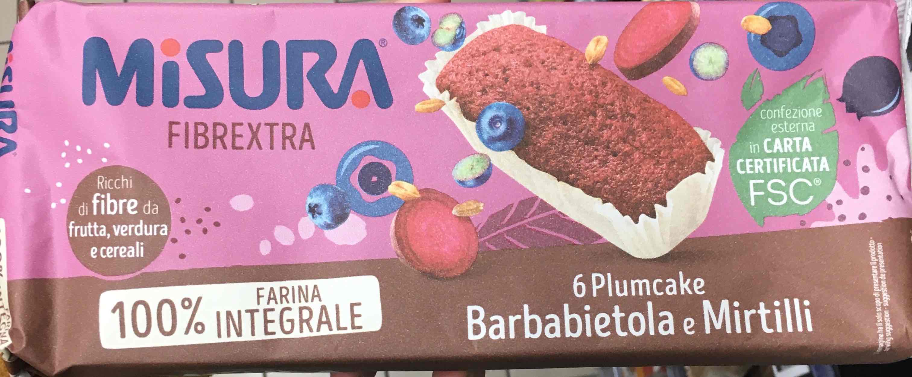 Plumcake barbabietola e mirtilli
