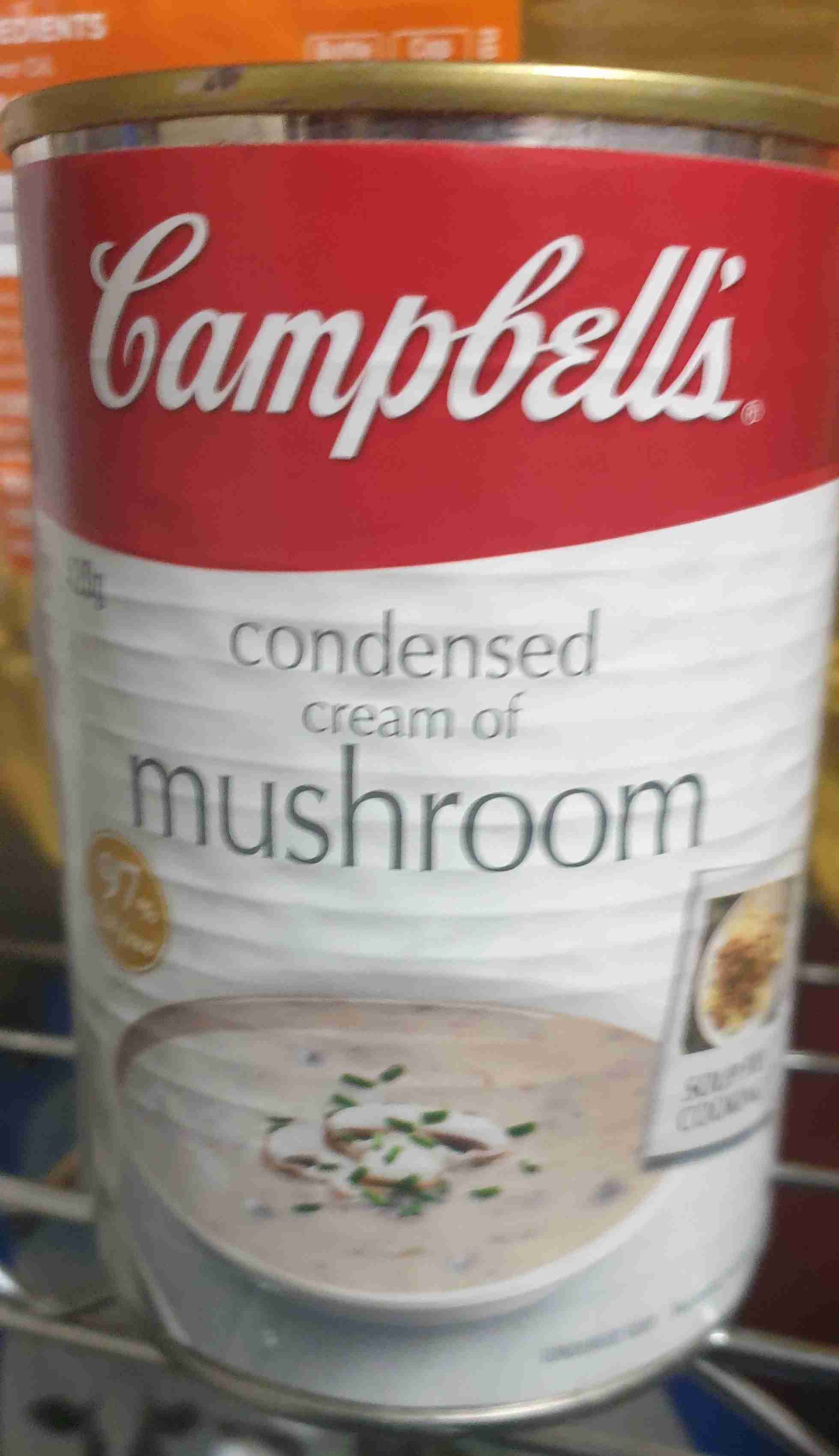 Cream mushroom soup