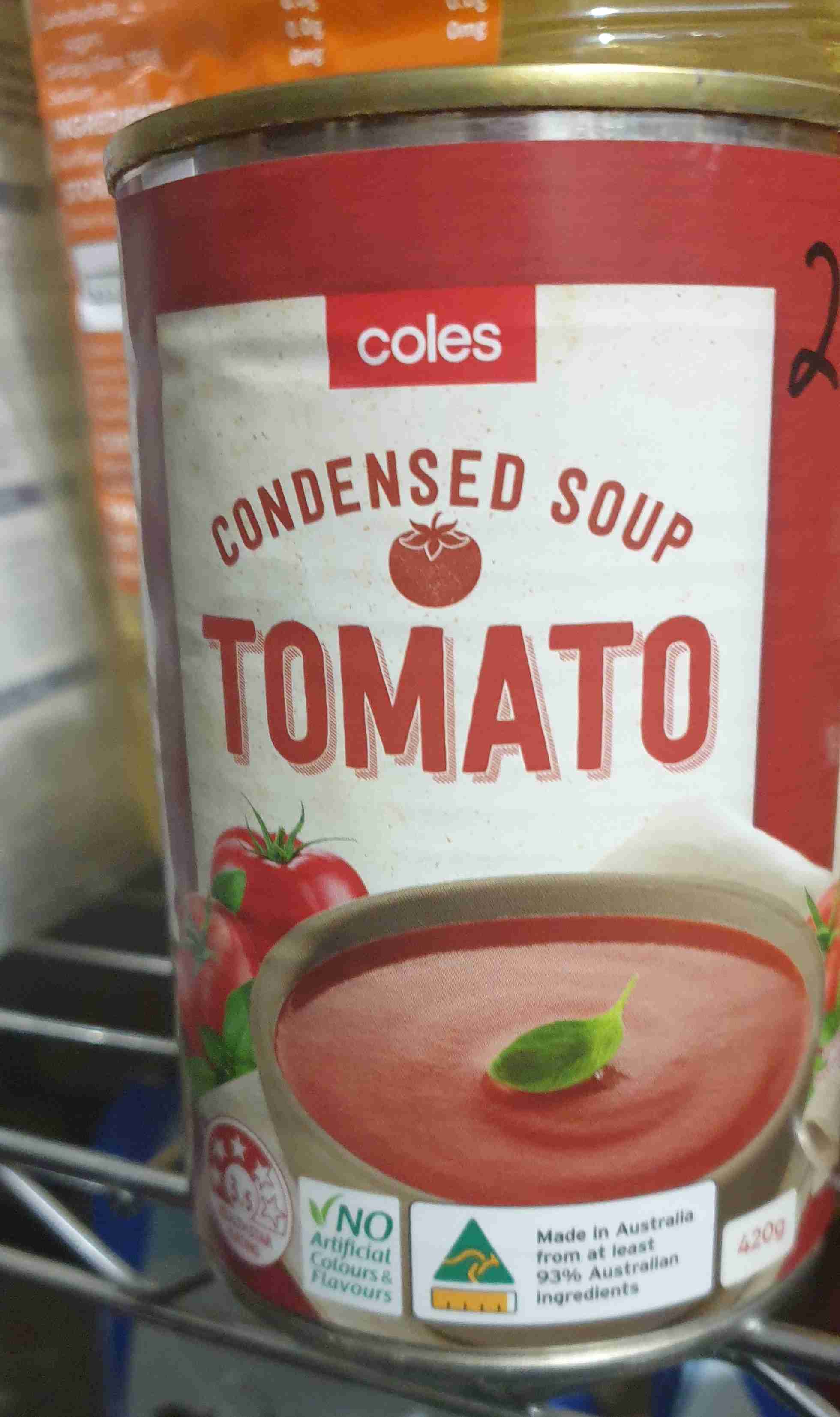 Condensed tomato soup