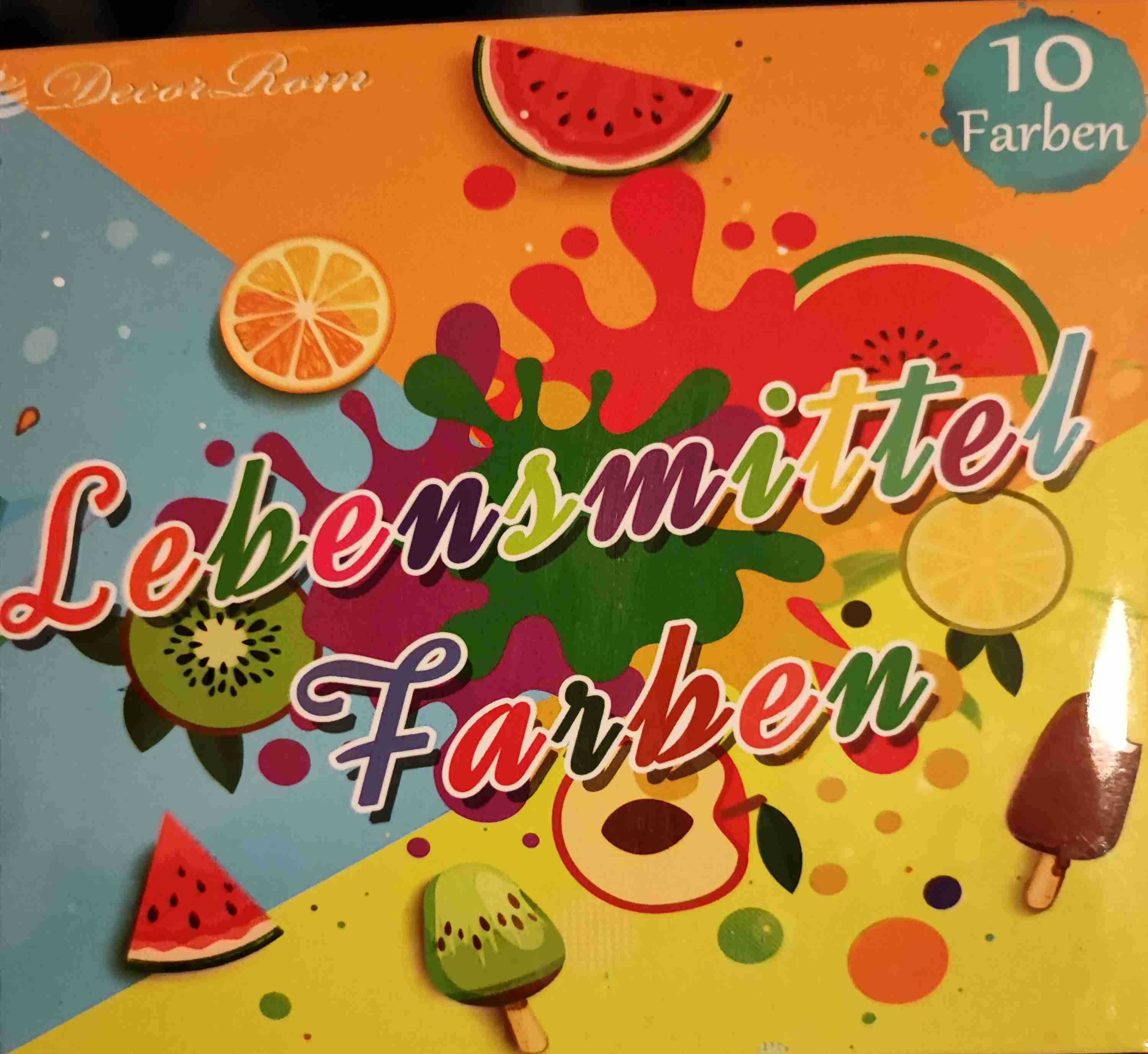 Lebensmittelfarben