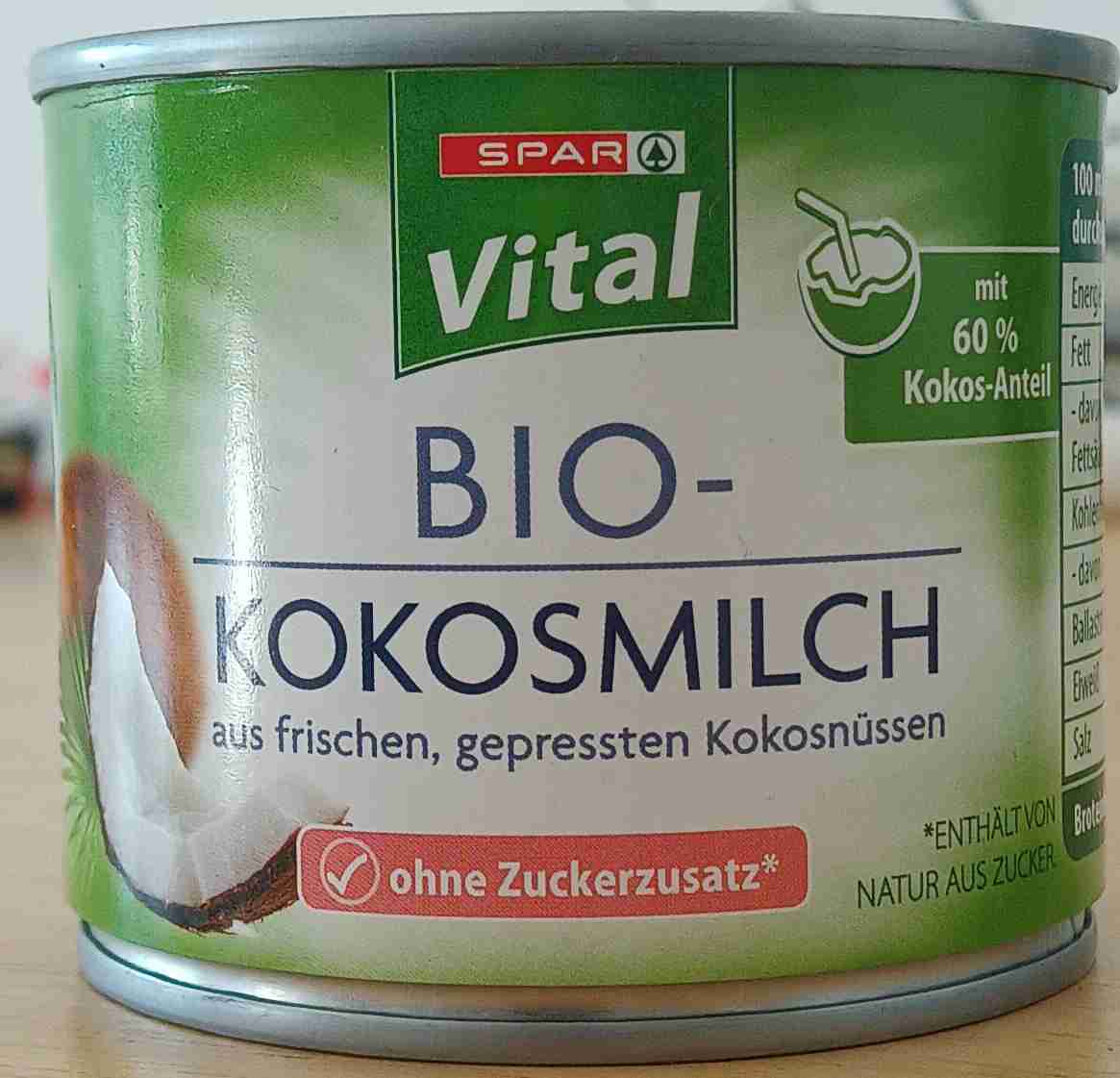 Bio Kokosmilch 