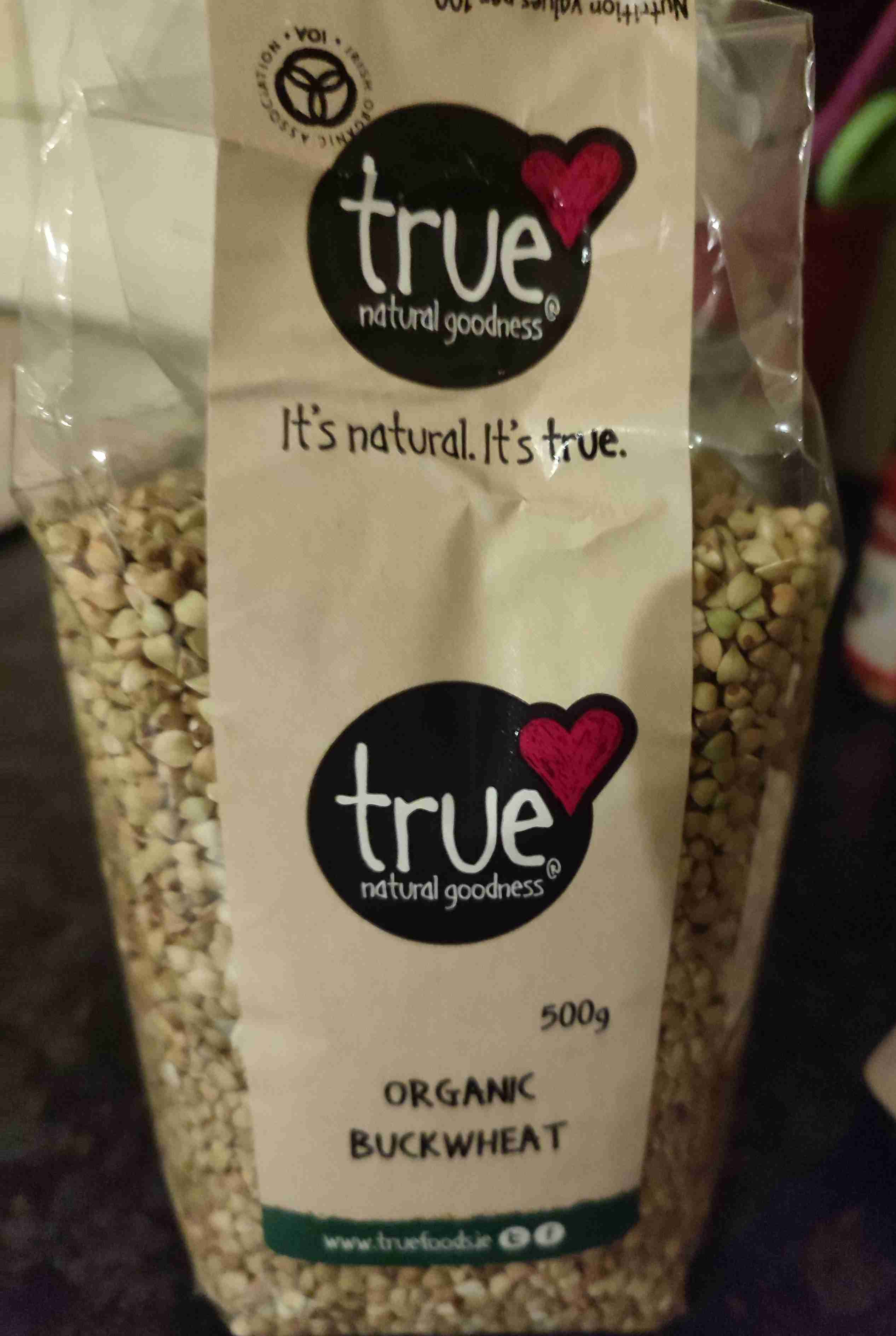 "True" Organic Buckwheat