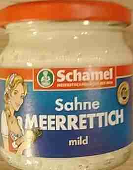 Sahne Meerrettich mild
