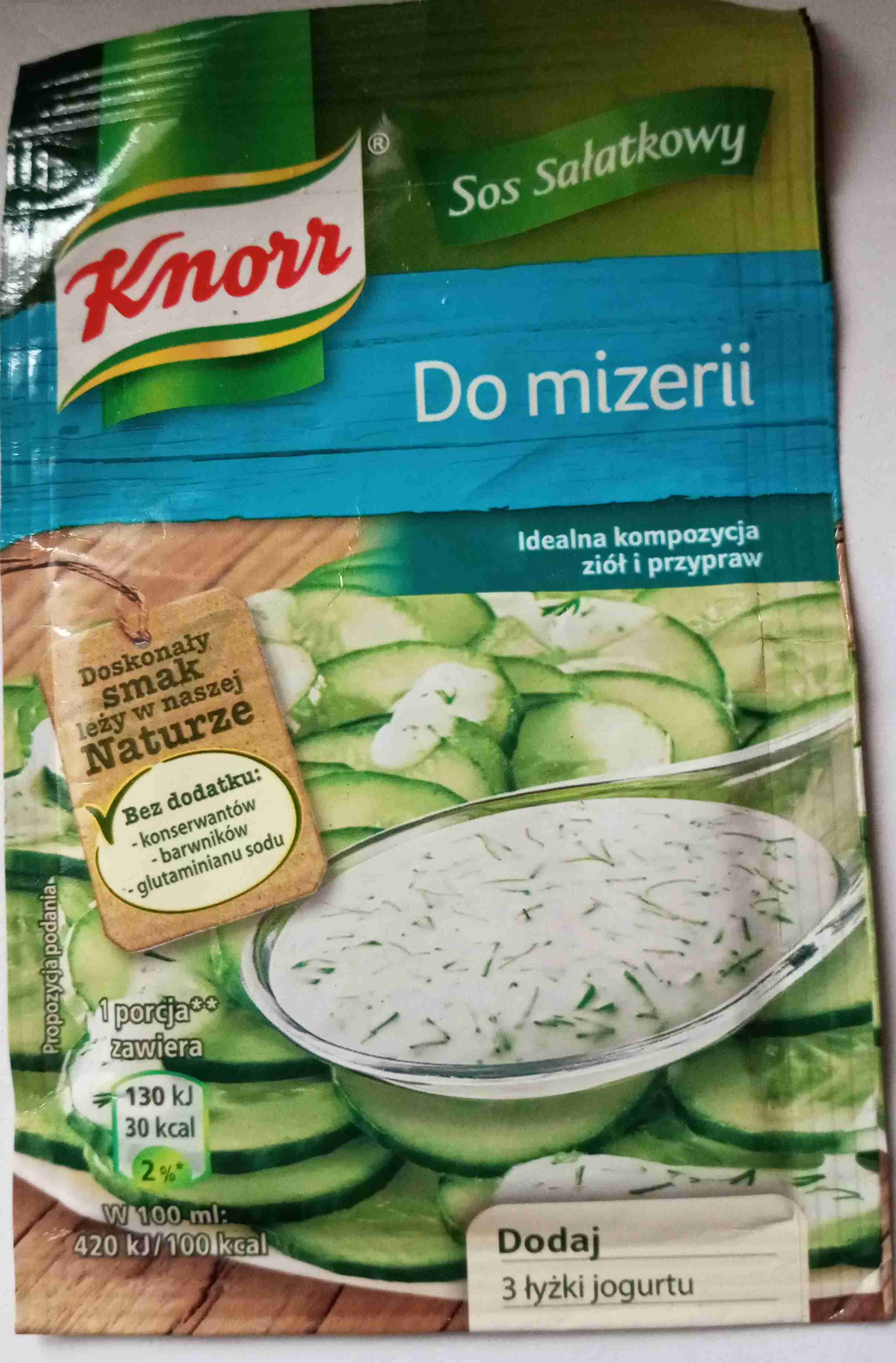 Sos sałatkowy Do mizerii