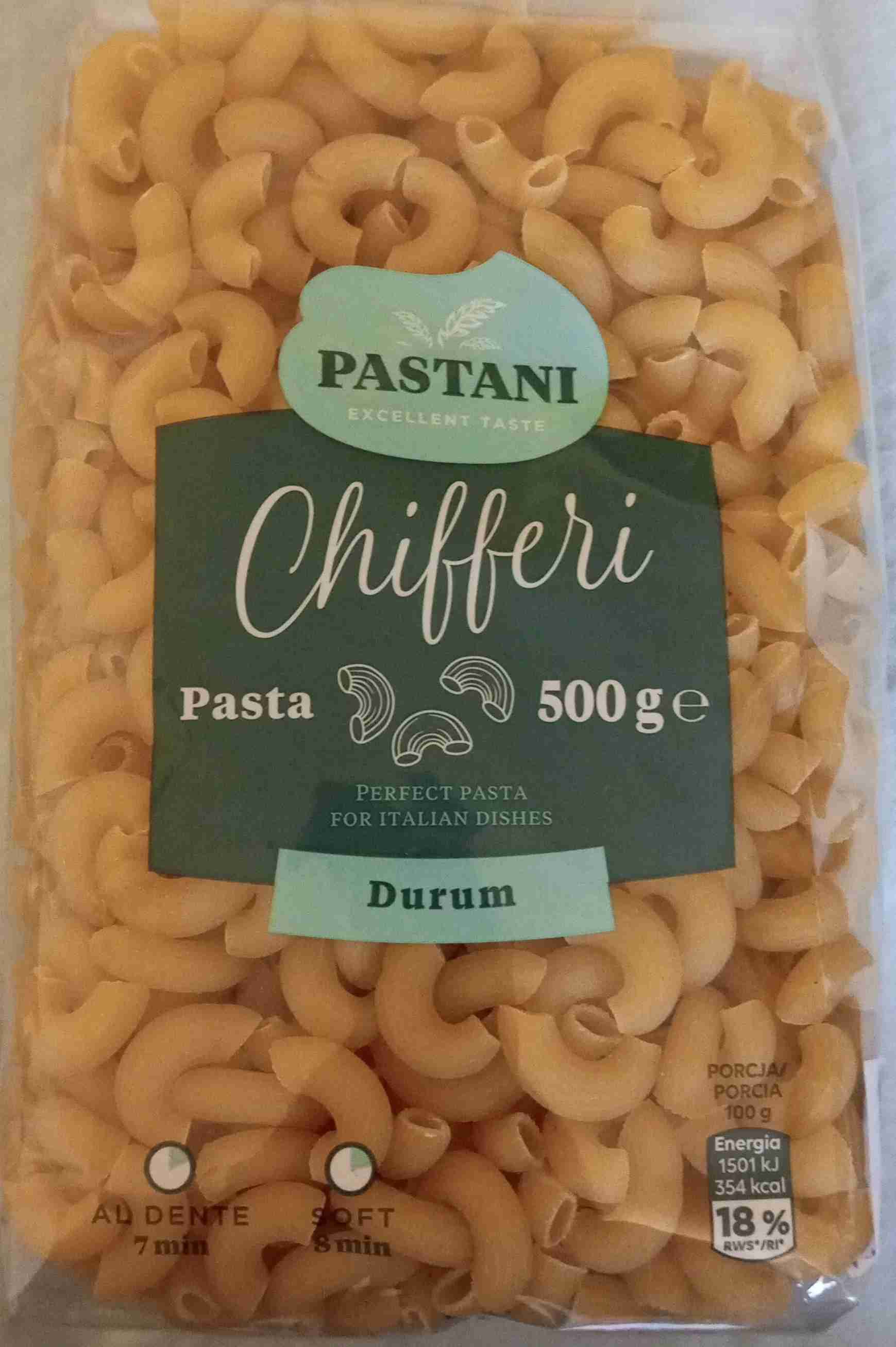 Makaron Chifferi - kolanka