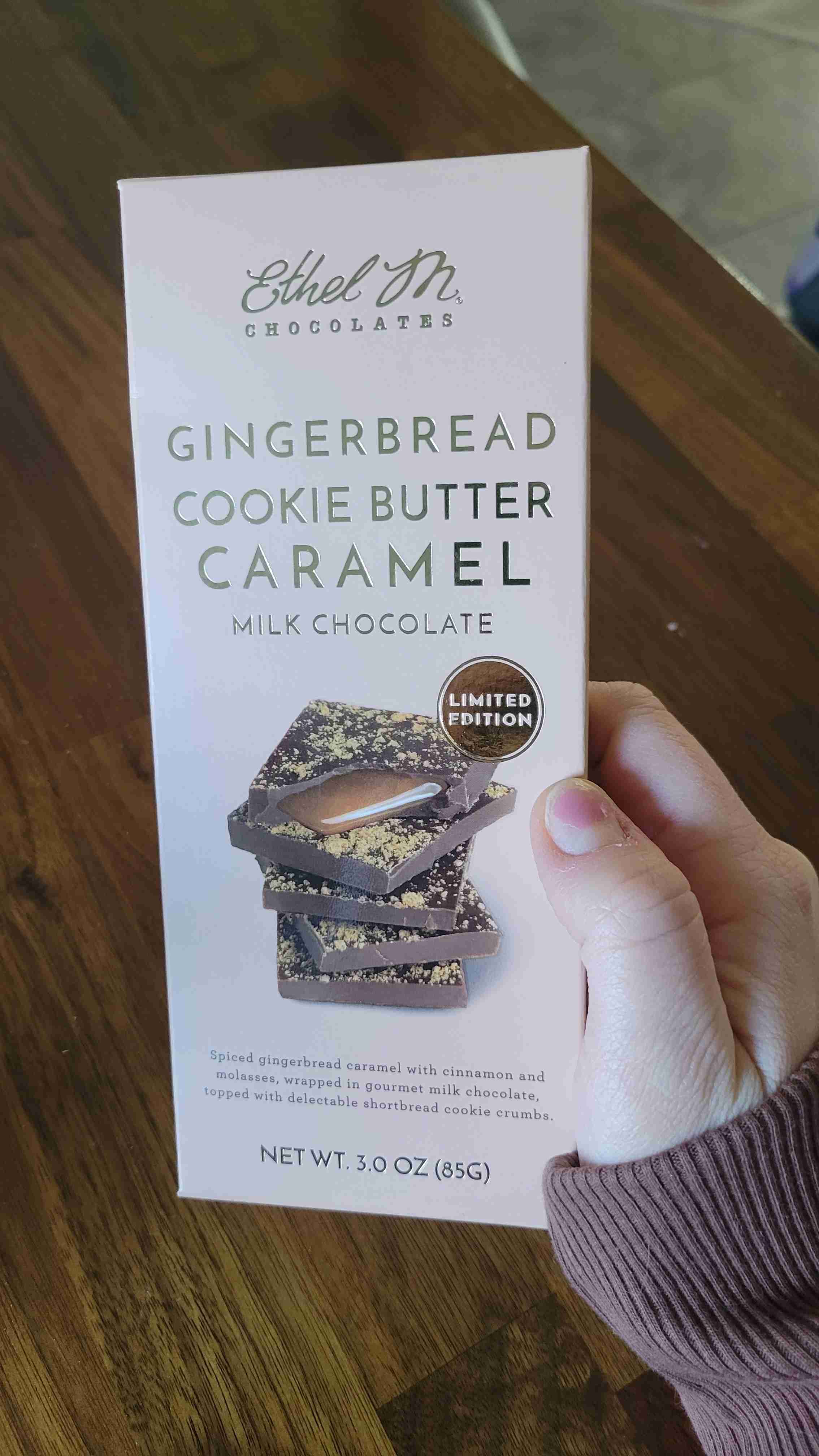 Gingerbread Cookie Butter Caramel Milk Chocolate