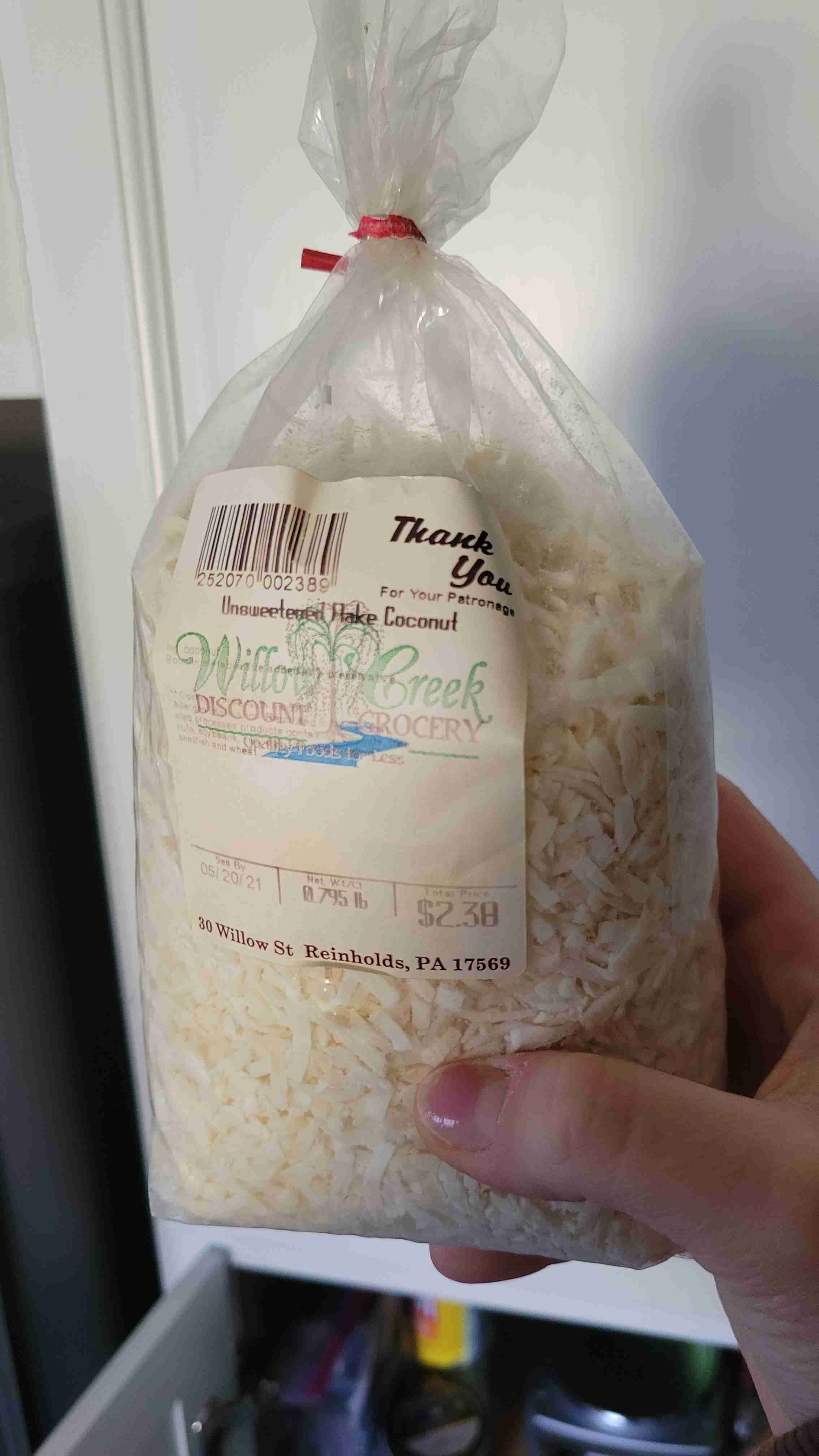 Unsweetened Flake Coconut