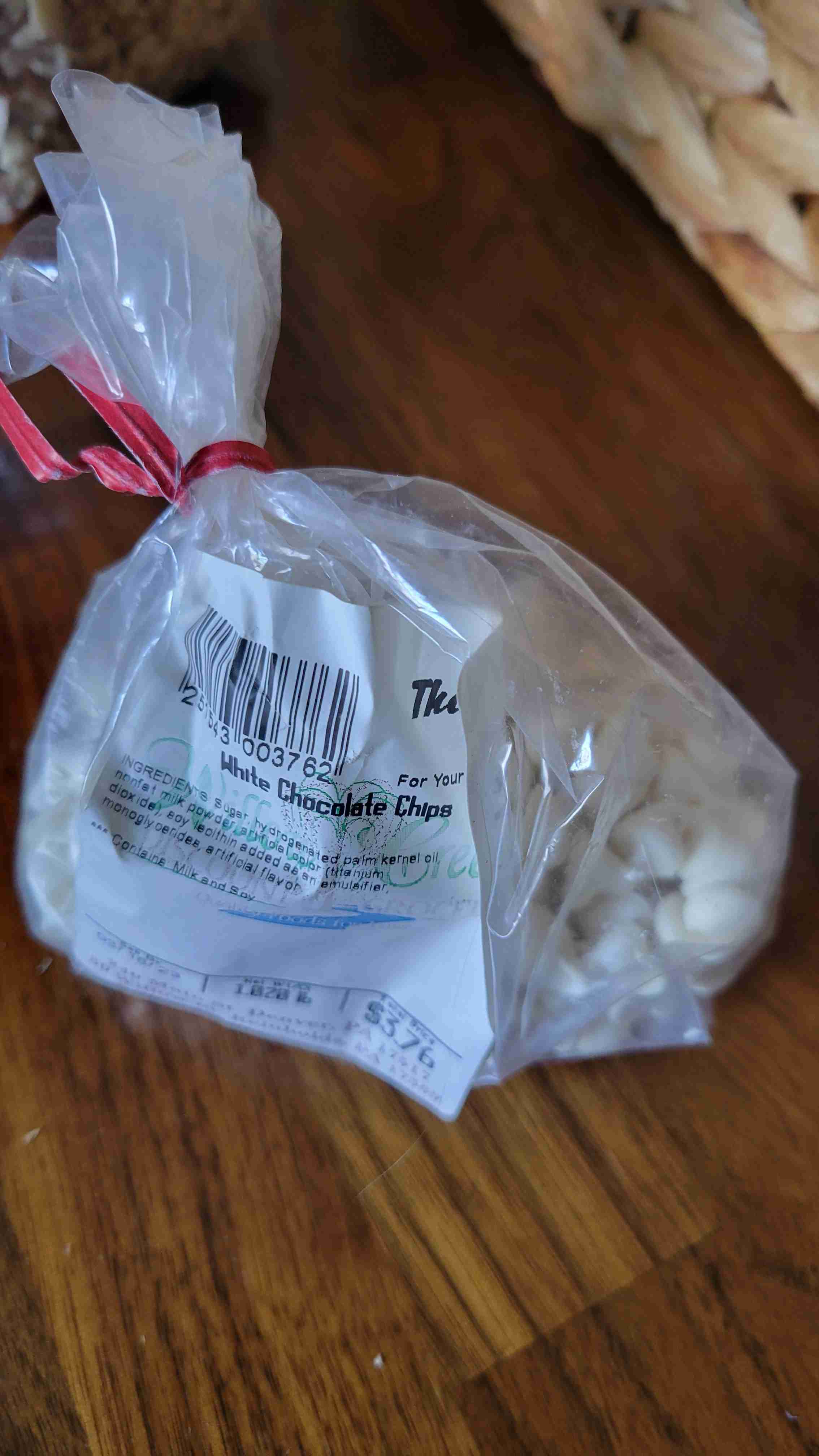 White Chocolate Chips