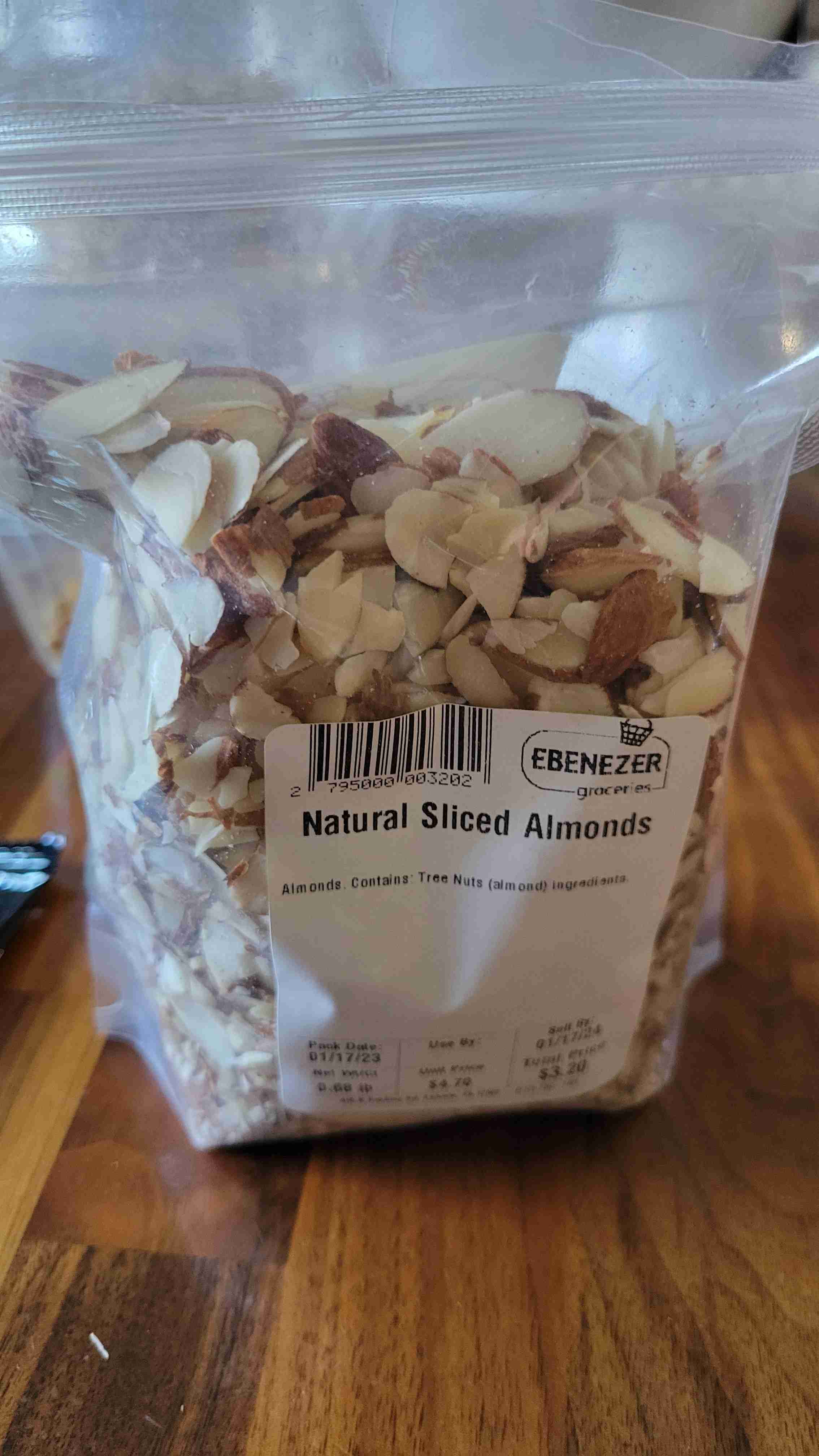 Natural Sliced Almonds