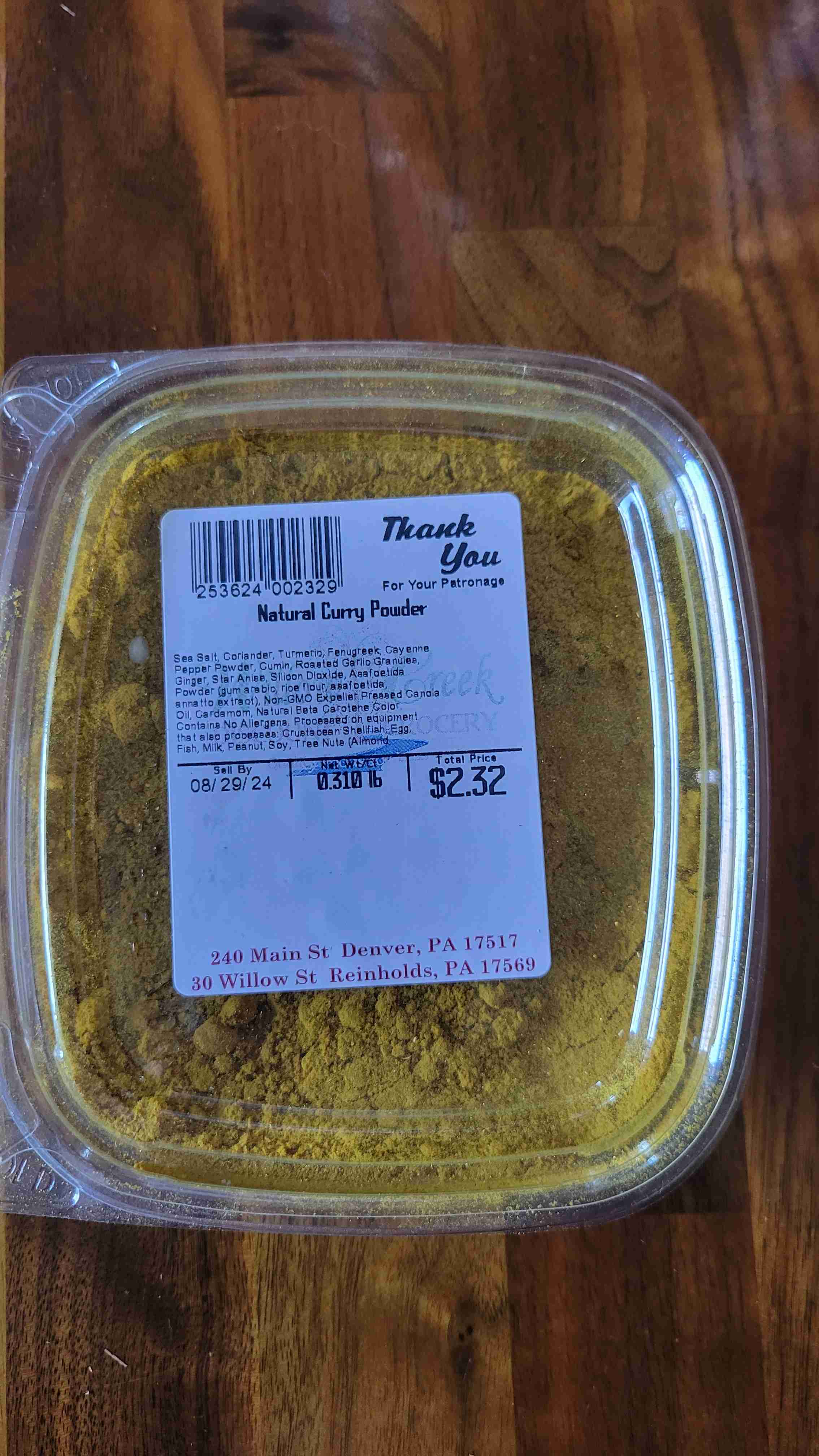 Natural Curry Powder