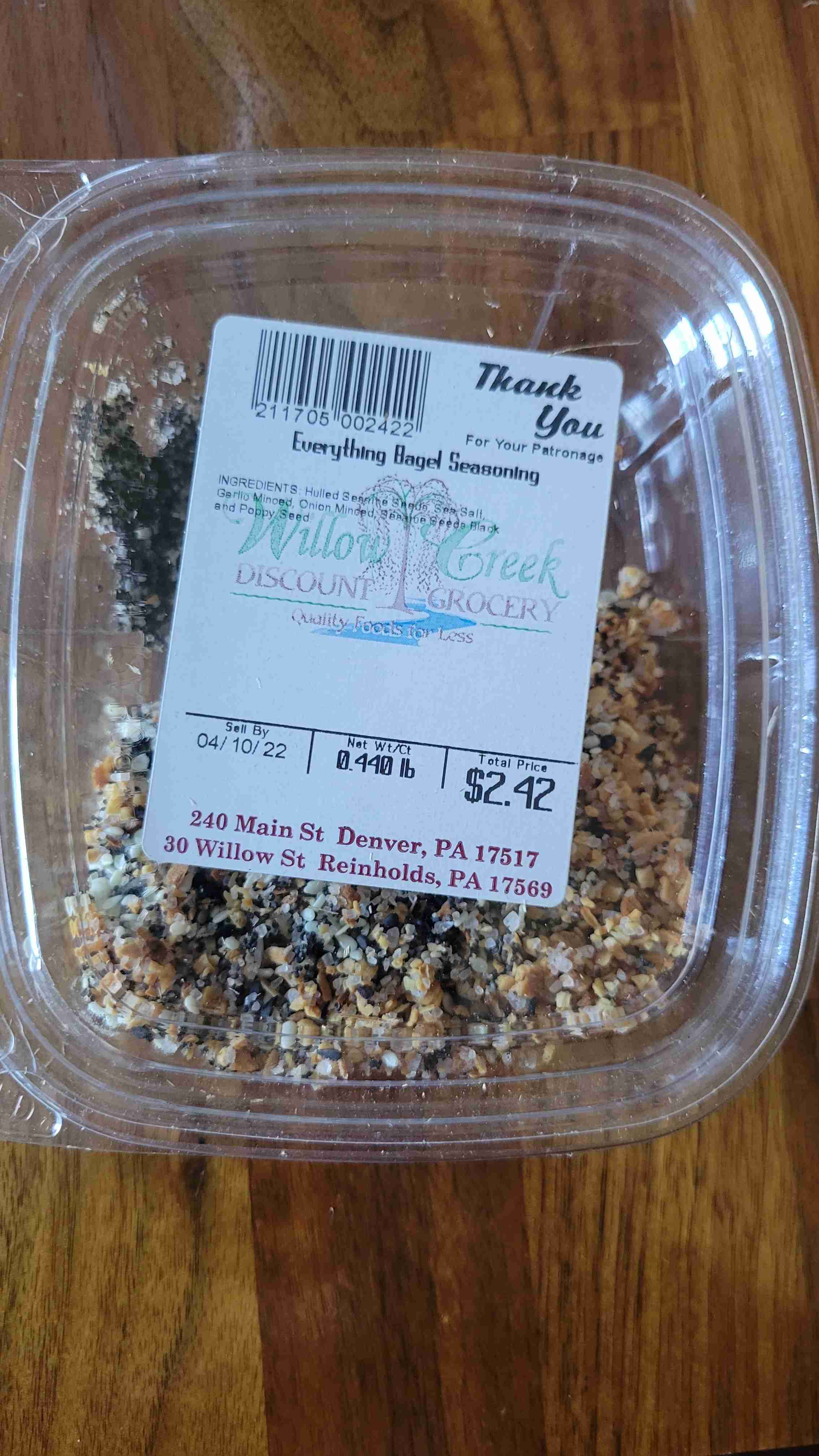 Everything seasoning