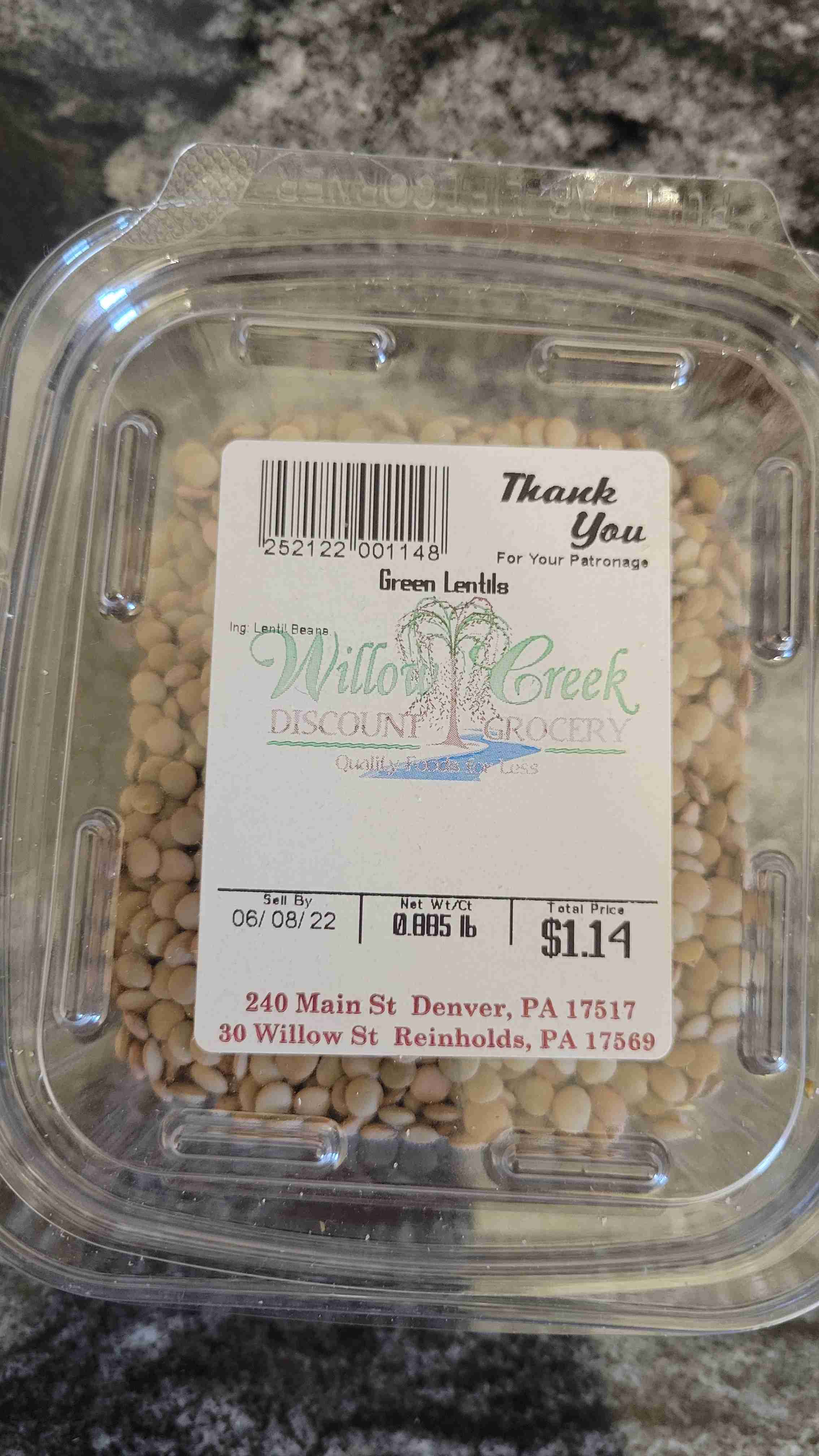 Green Lentils