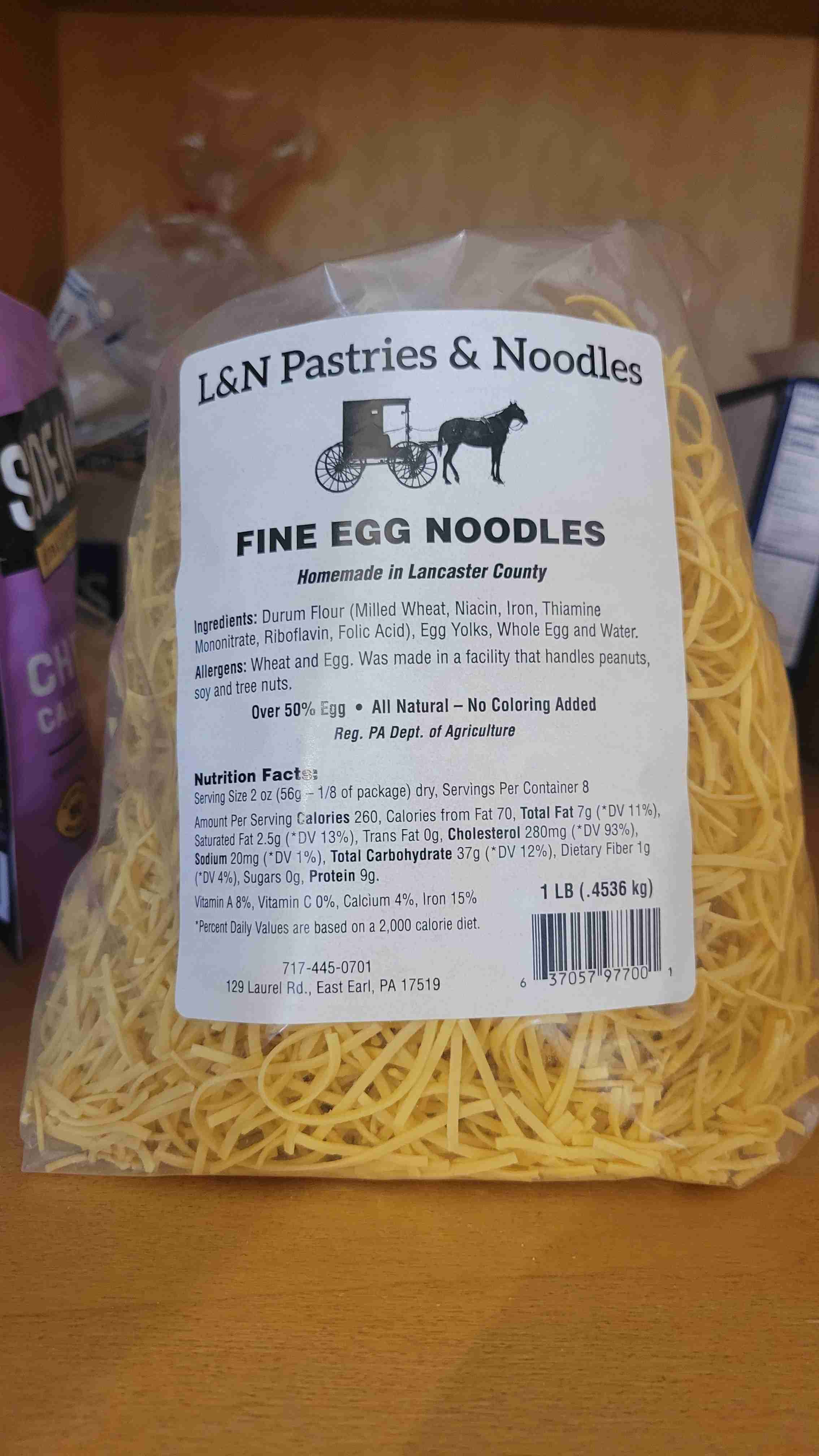 Fine Egg Noodles