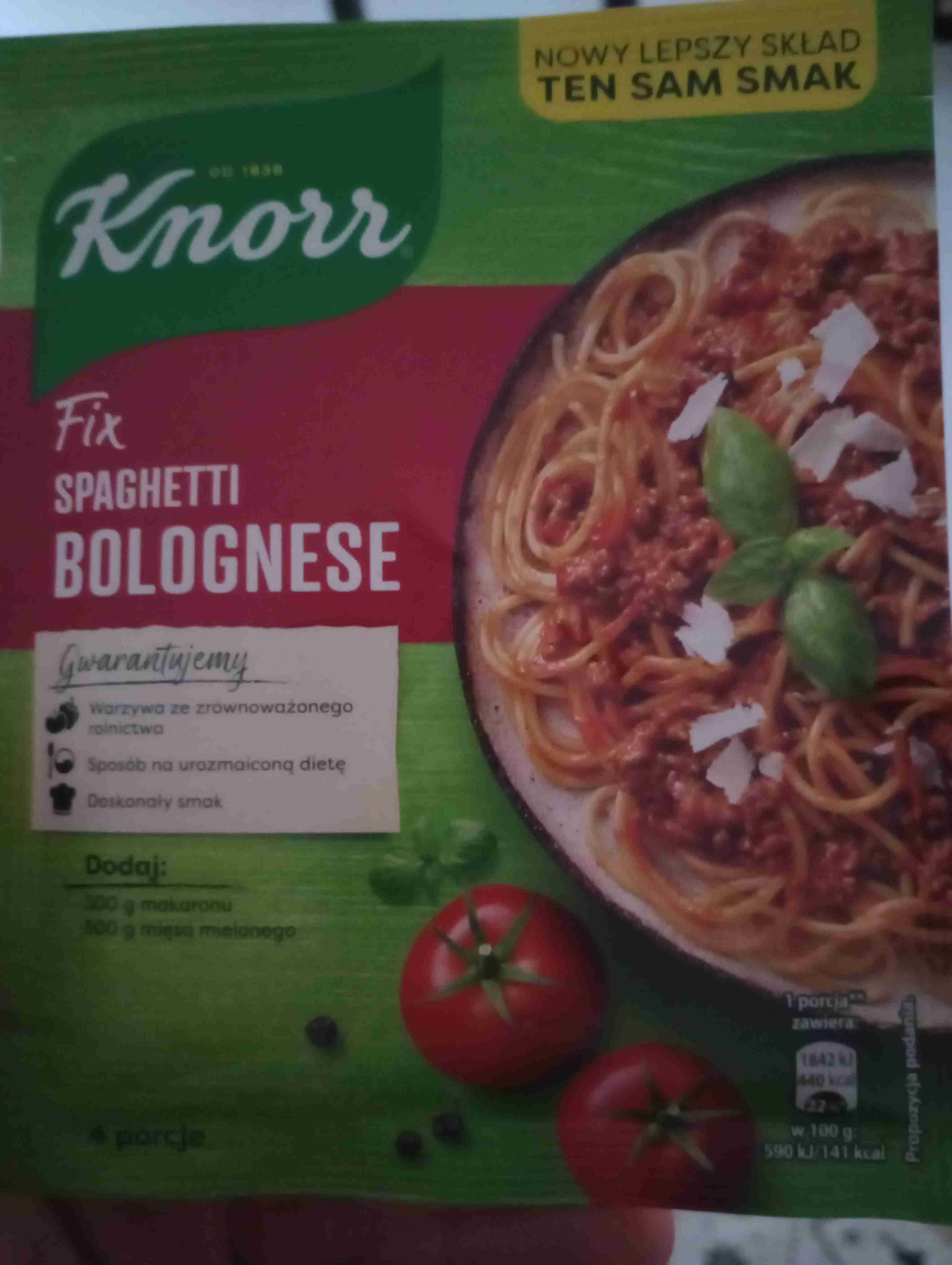 Spaghetti bolognese