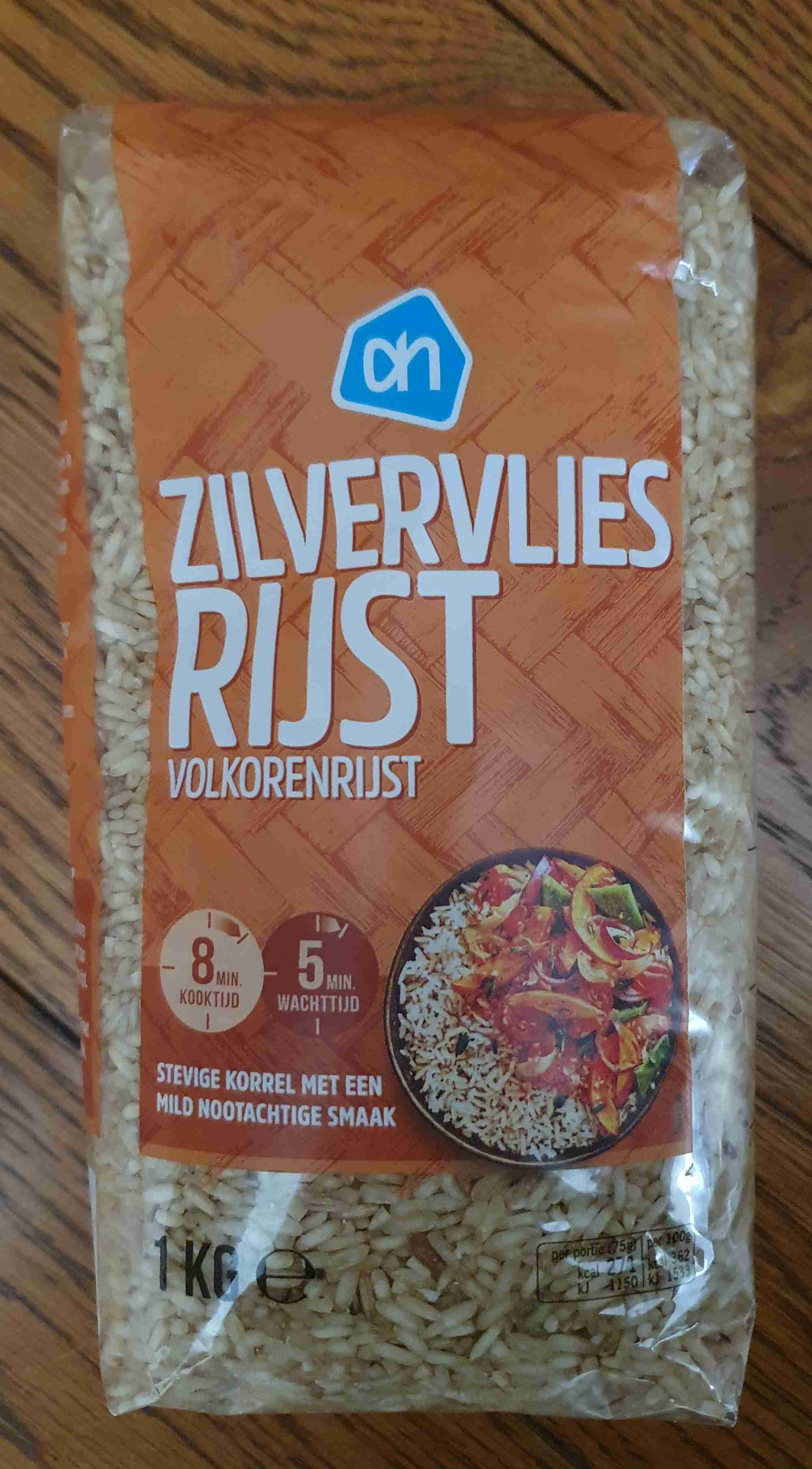 Zilvervliesrijst