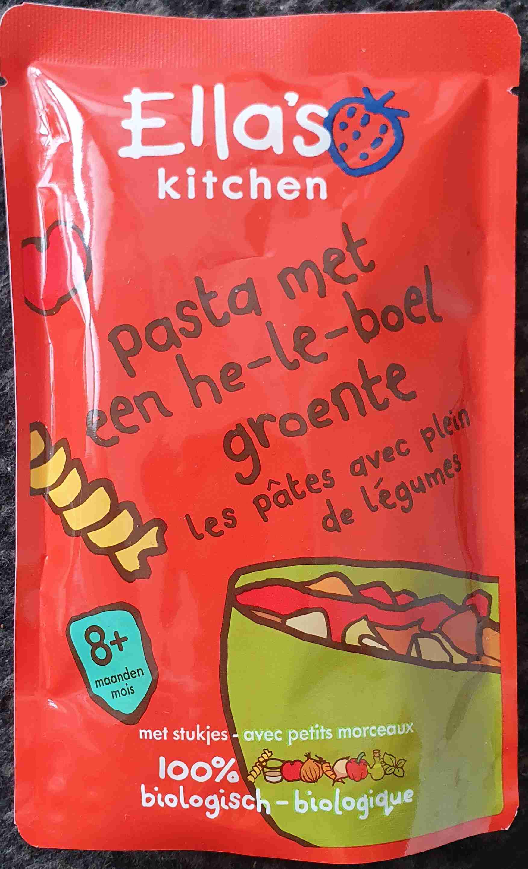Pasta met een he-le-boel groente