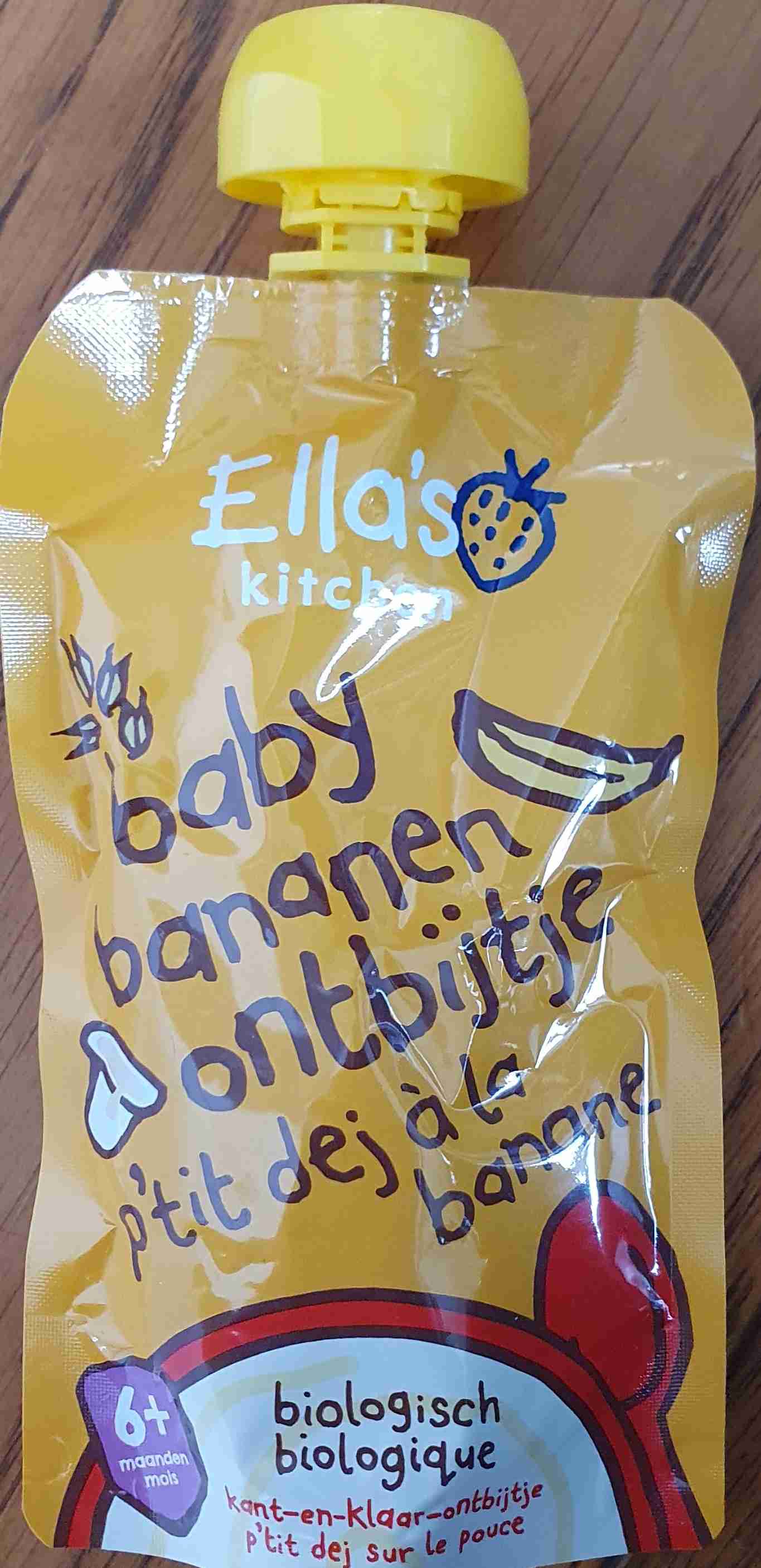 Baby bananenontbijtje