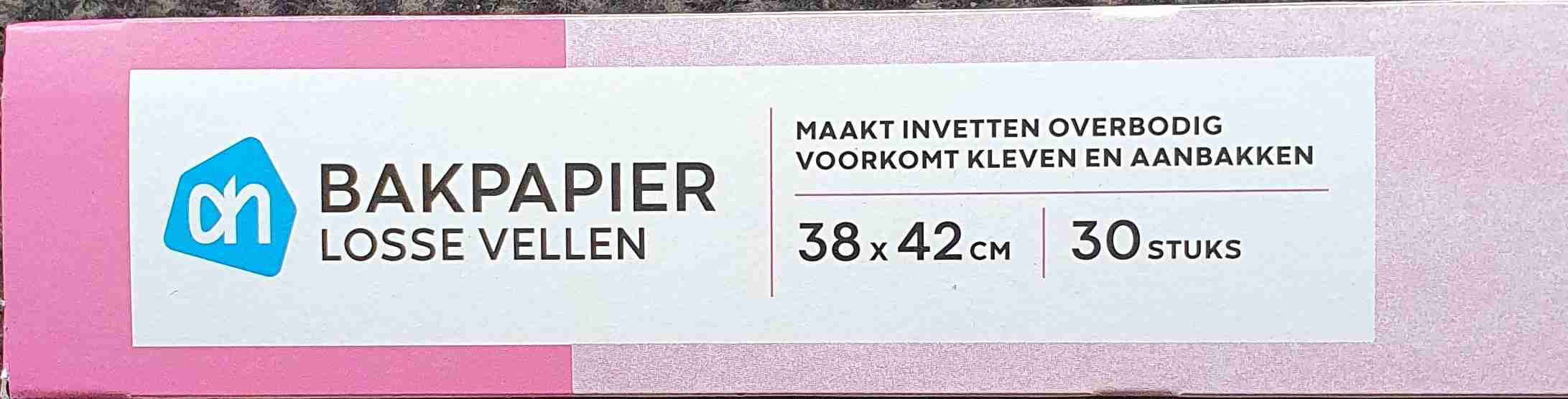 Bakpapier losse vellen