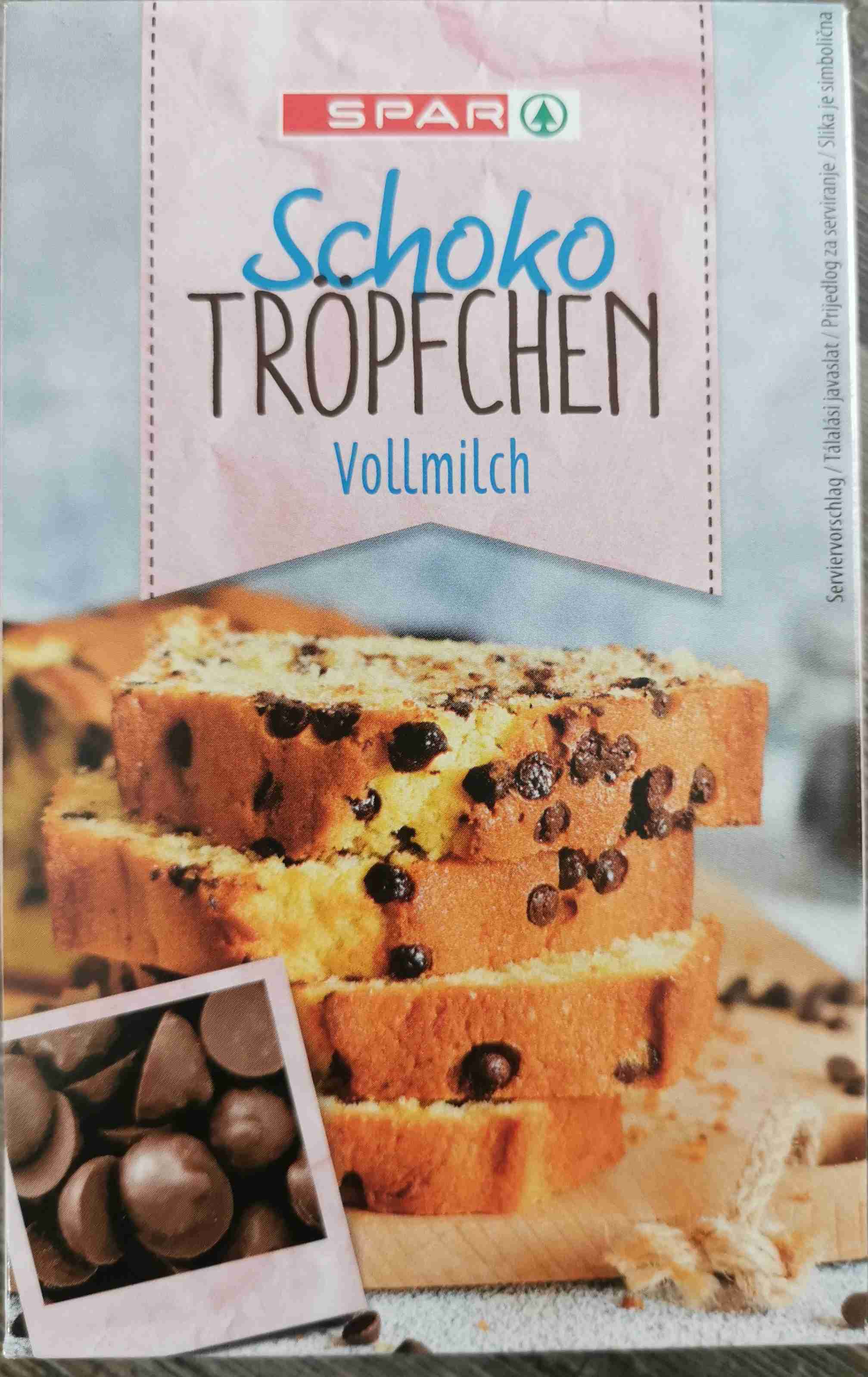 Schoko Tröpfchen Vollmilch 