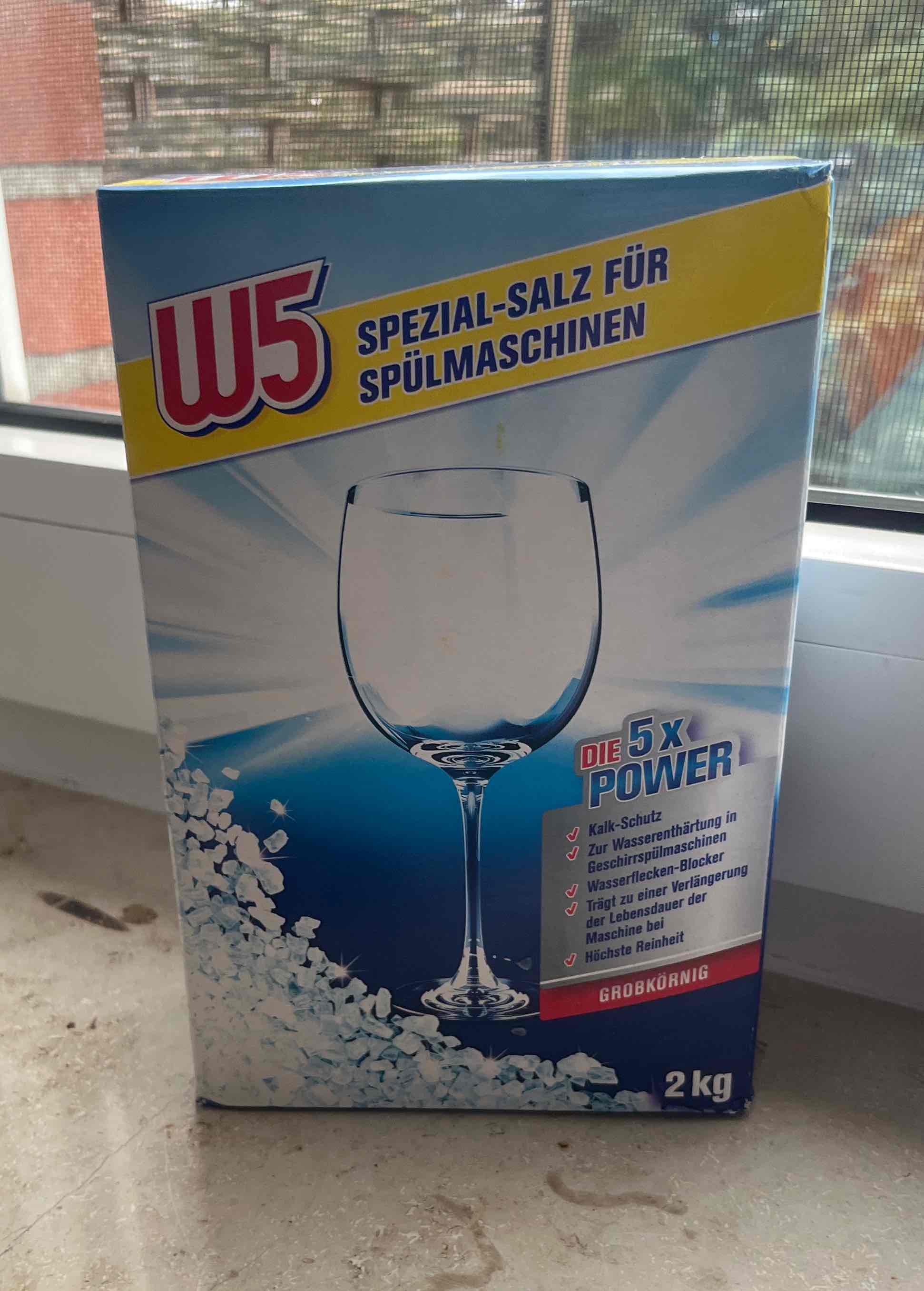 Spezial-Salz für Spülmaschinen