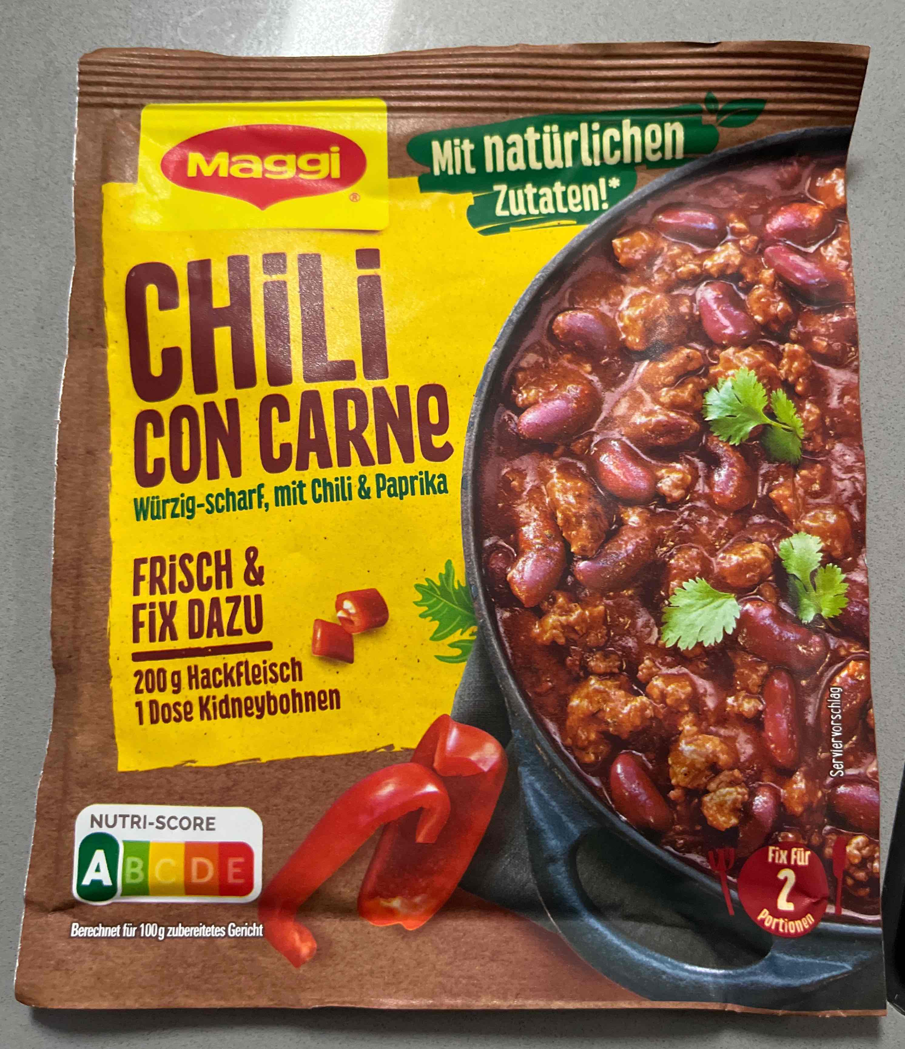 Chili con Carne Maggi Fix