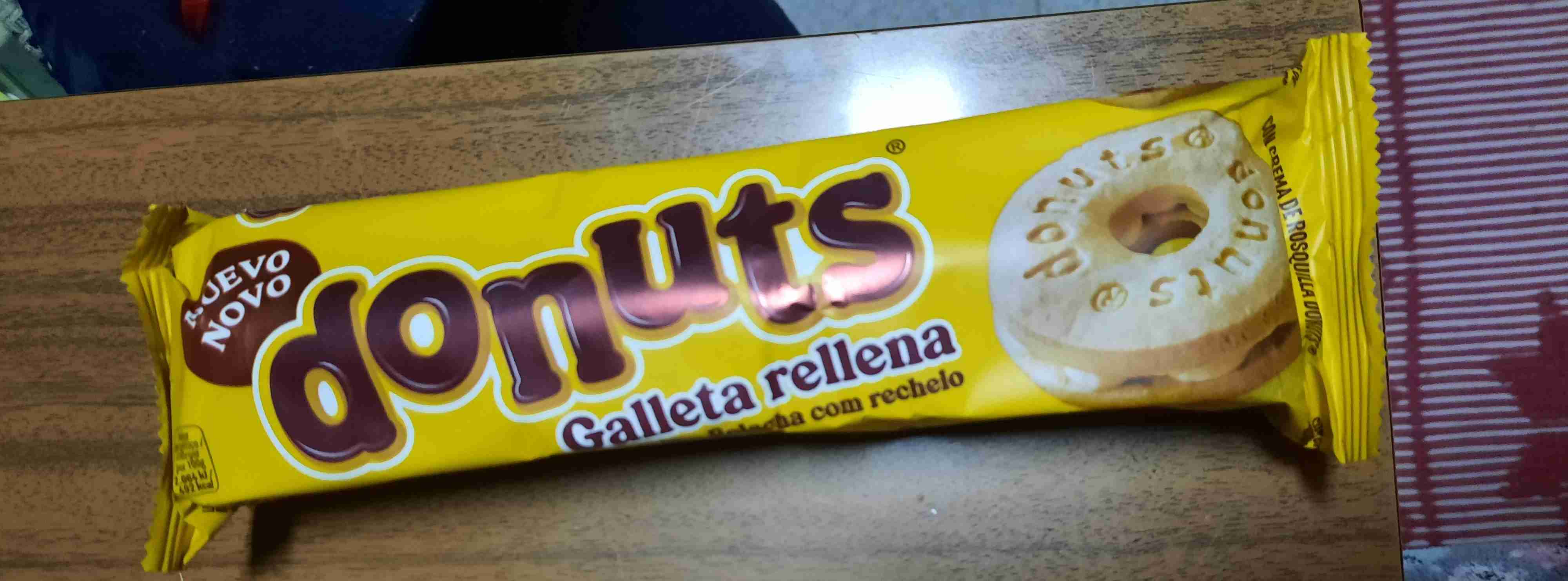 Bolachas com recheio Donuts