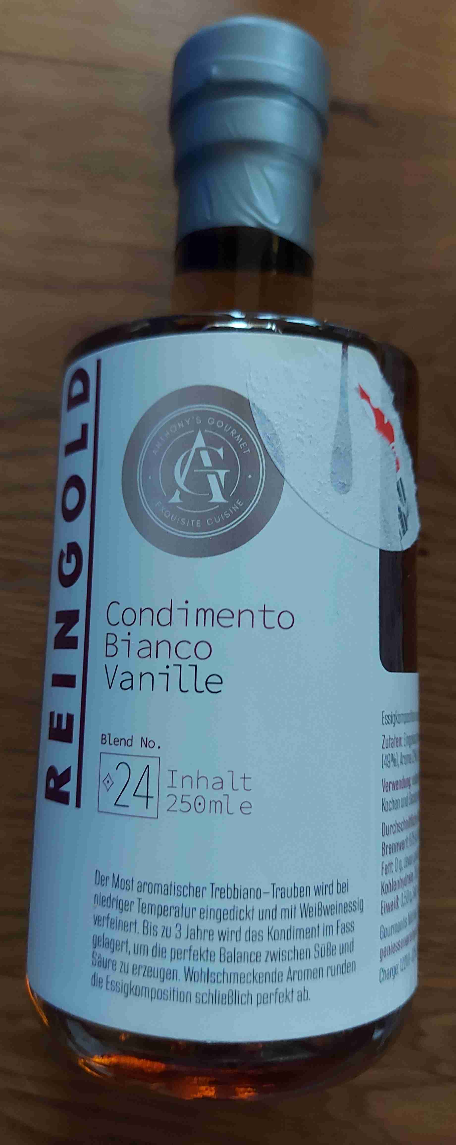 Condimento Bianco Vanille