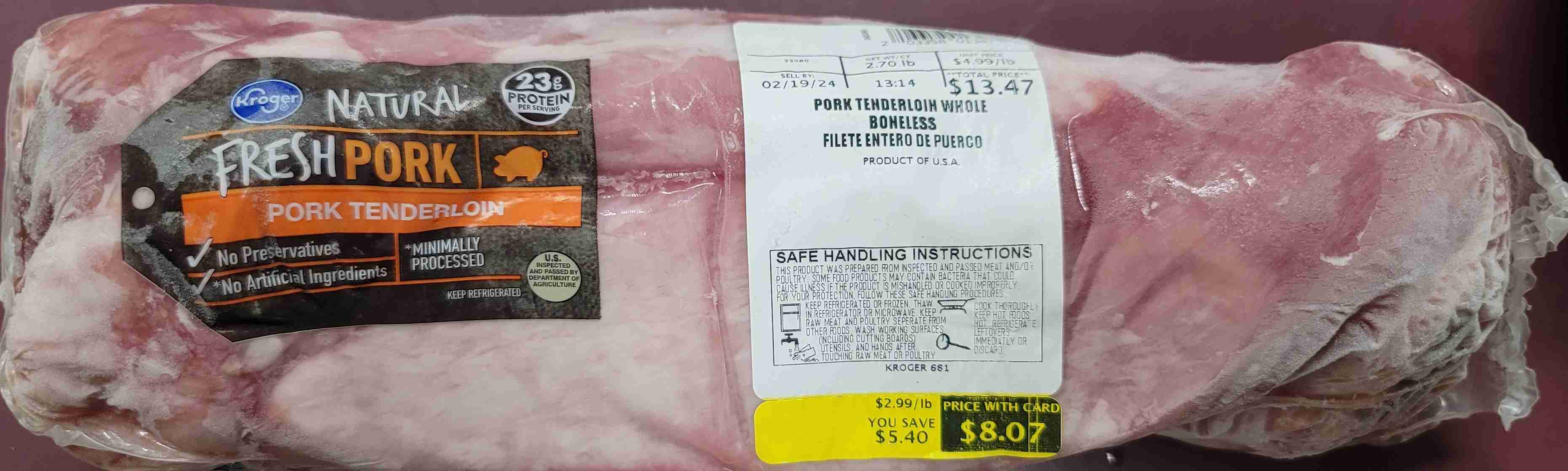 Pork Tenderloin