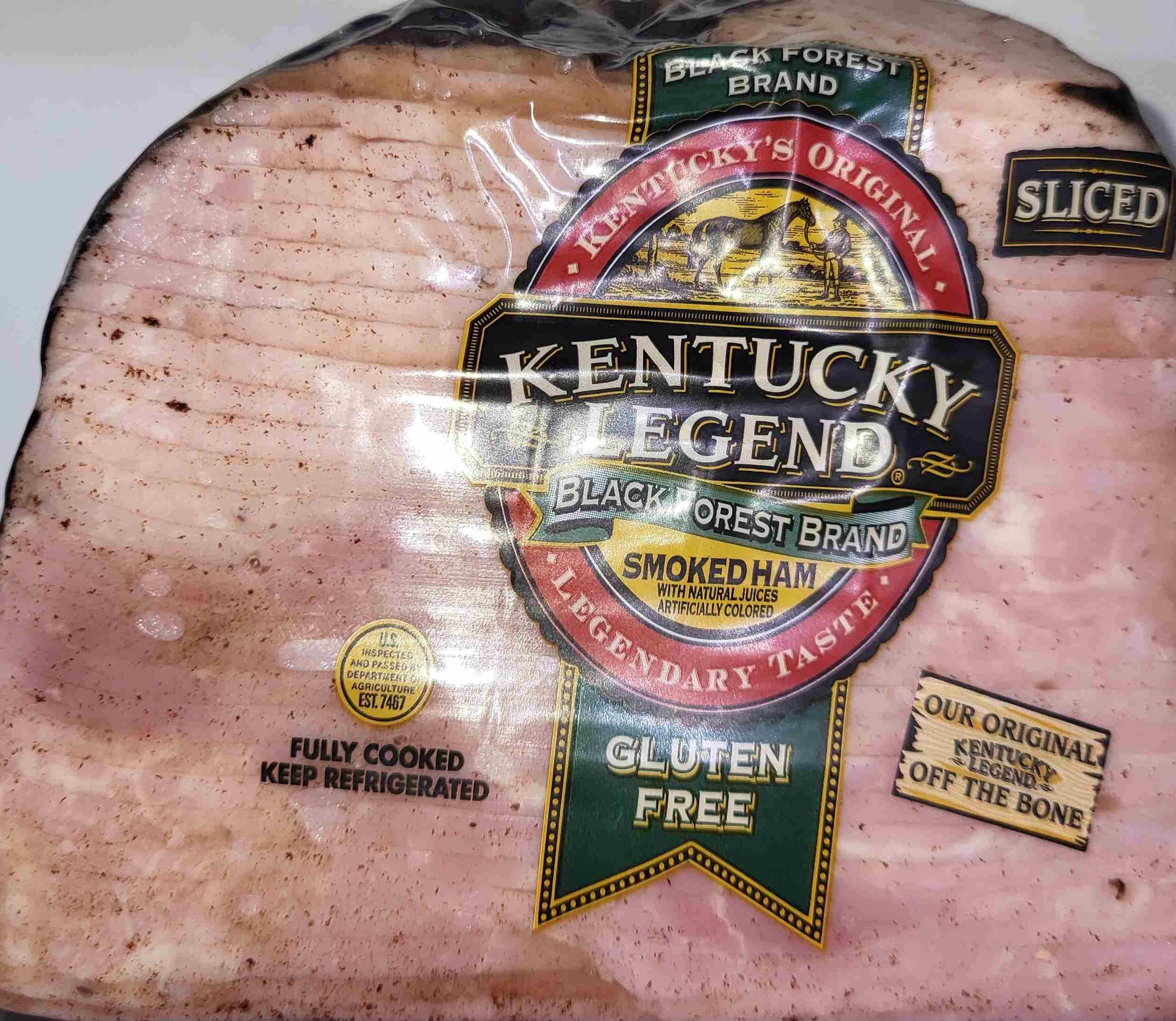 Black Forest Brand Sliced Smoked Ham