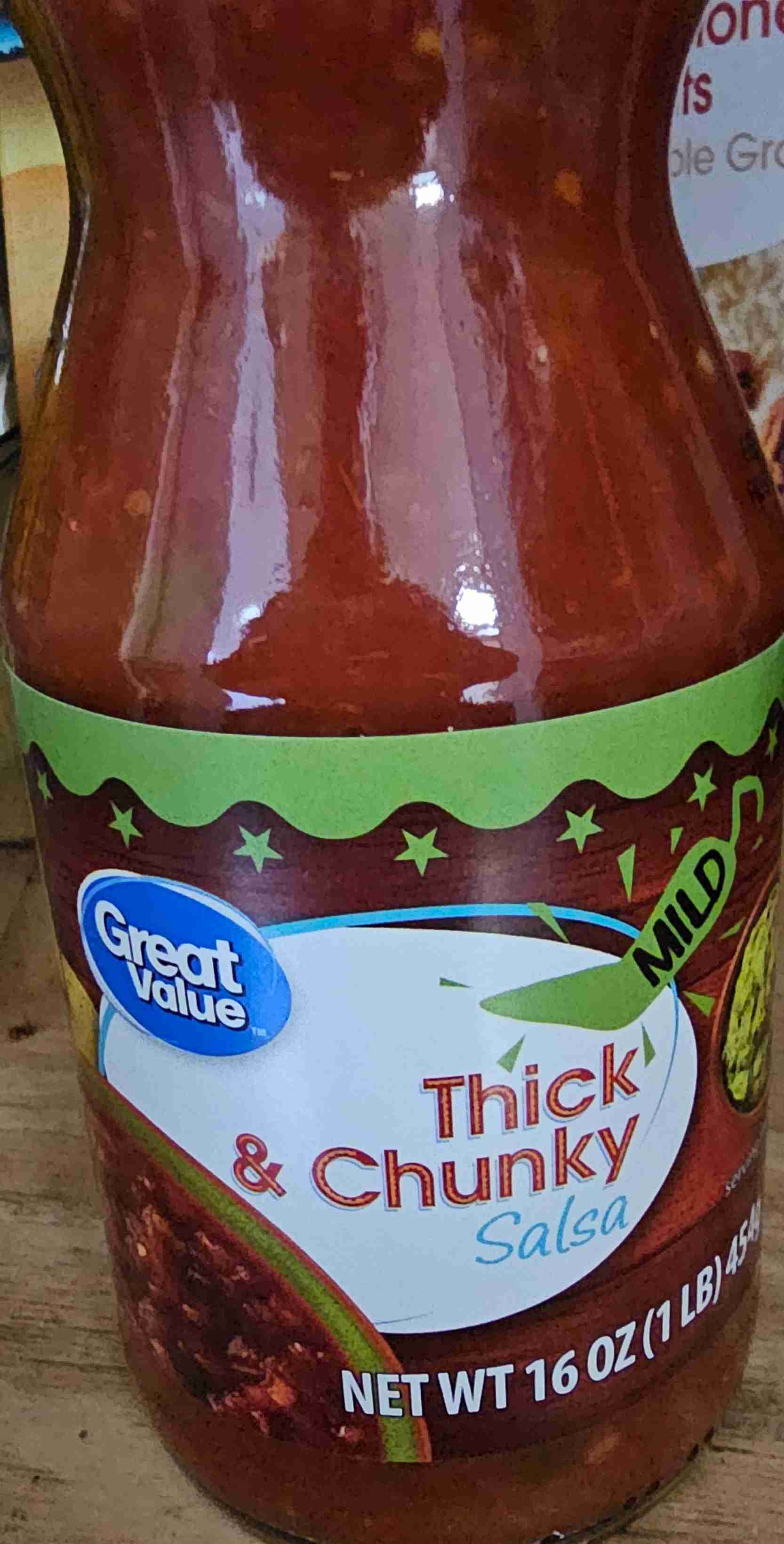 Thick and chunky mild salsa