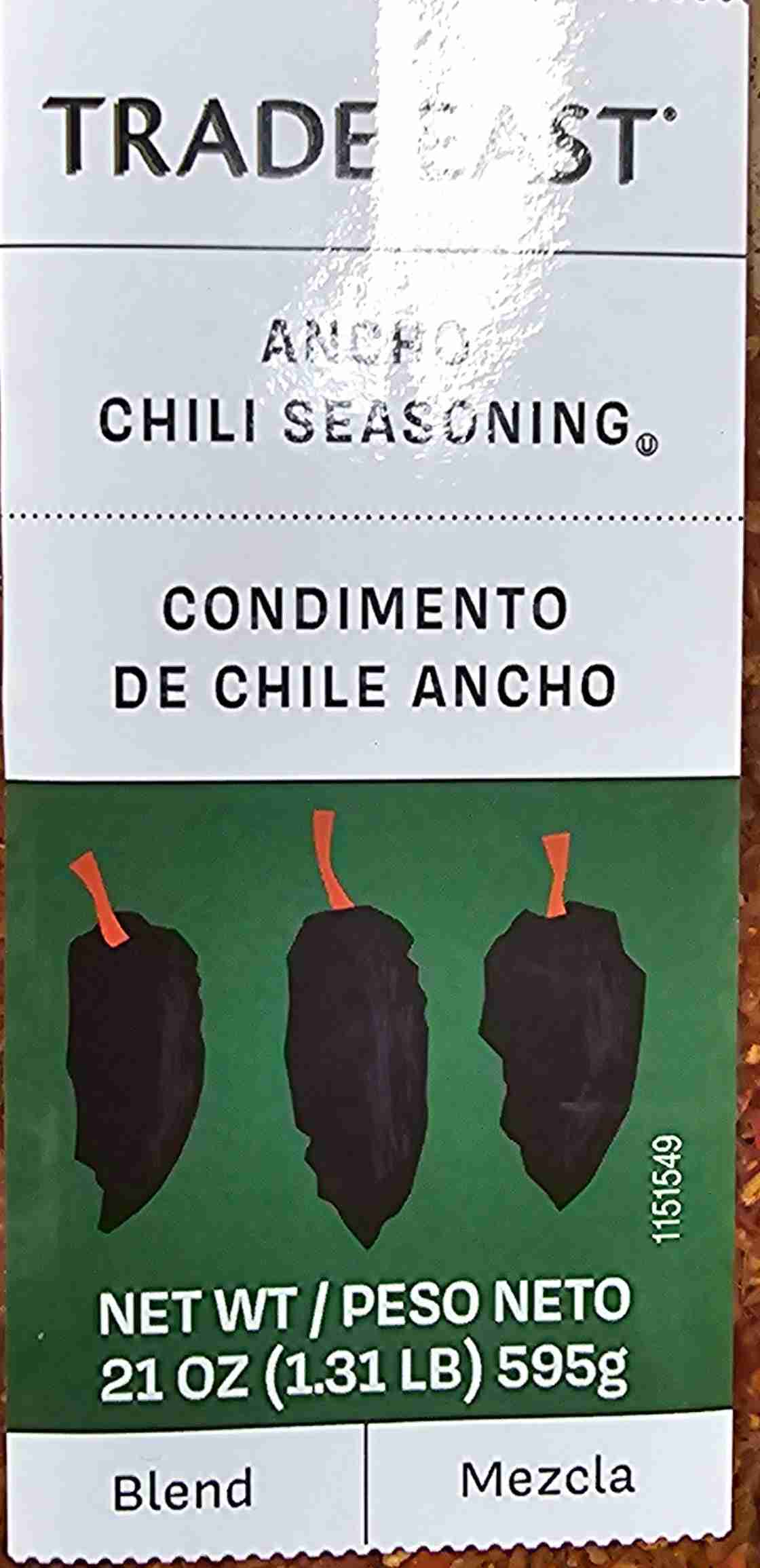 Ancho chili seasoning