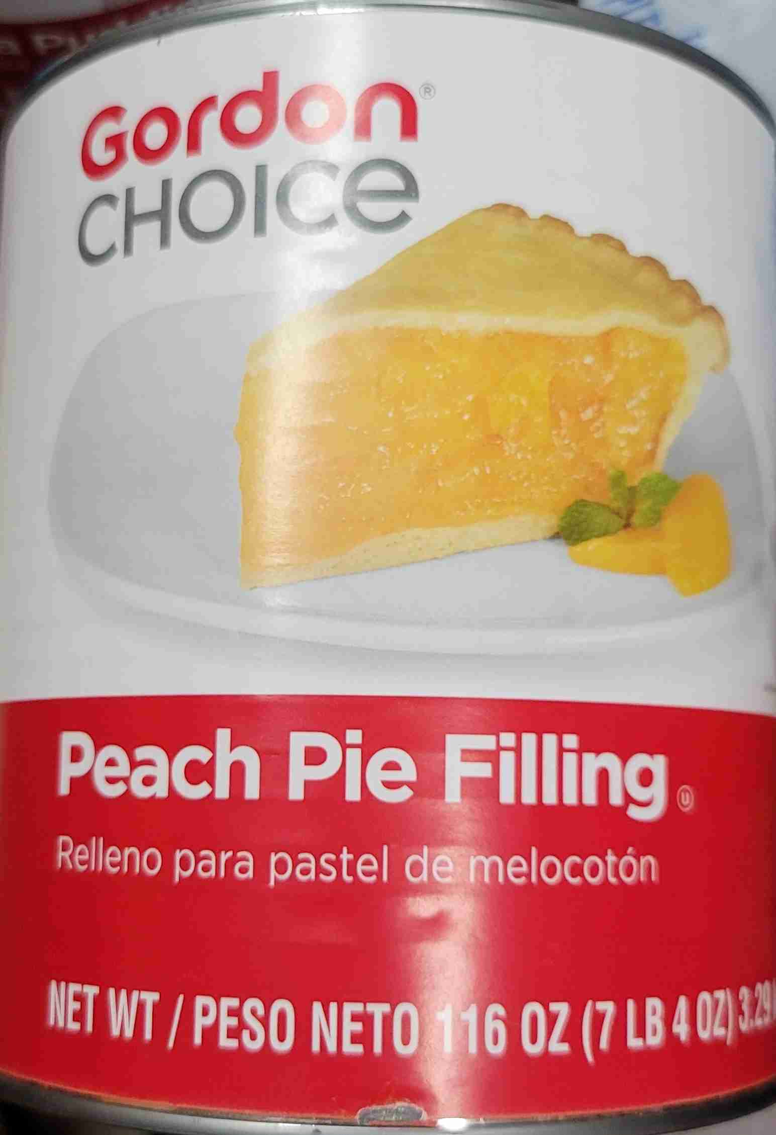 Peach Pie Filling