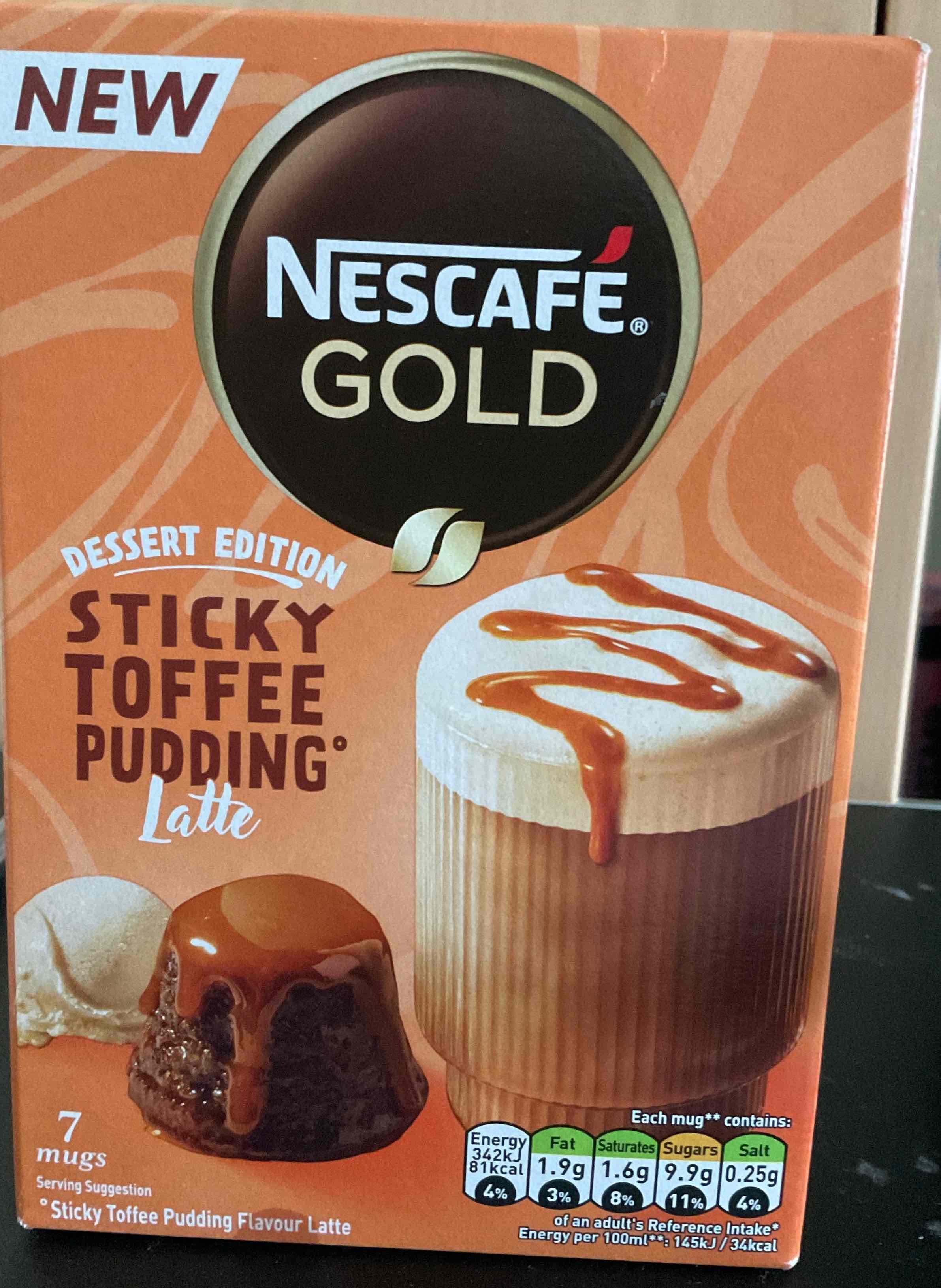 Sticky Toffee Pudding Latte